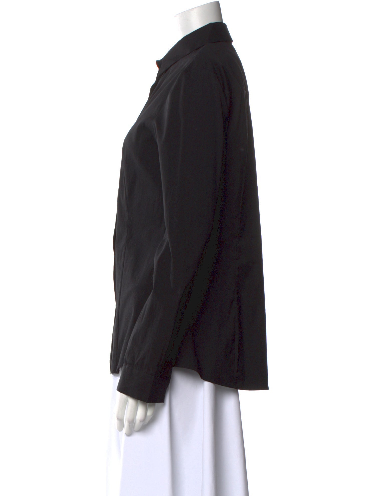 Prada 2015 Long Sleeve Button-Up Top