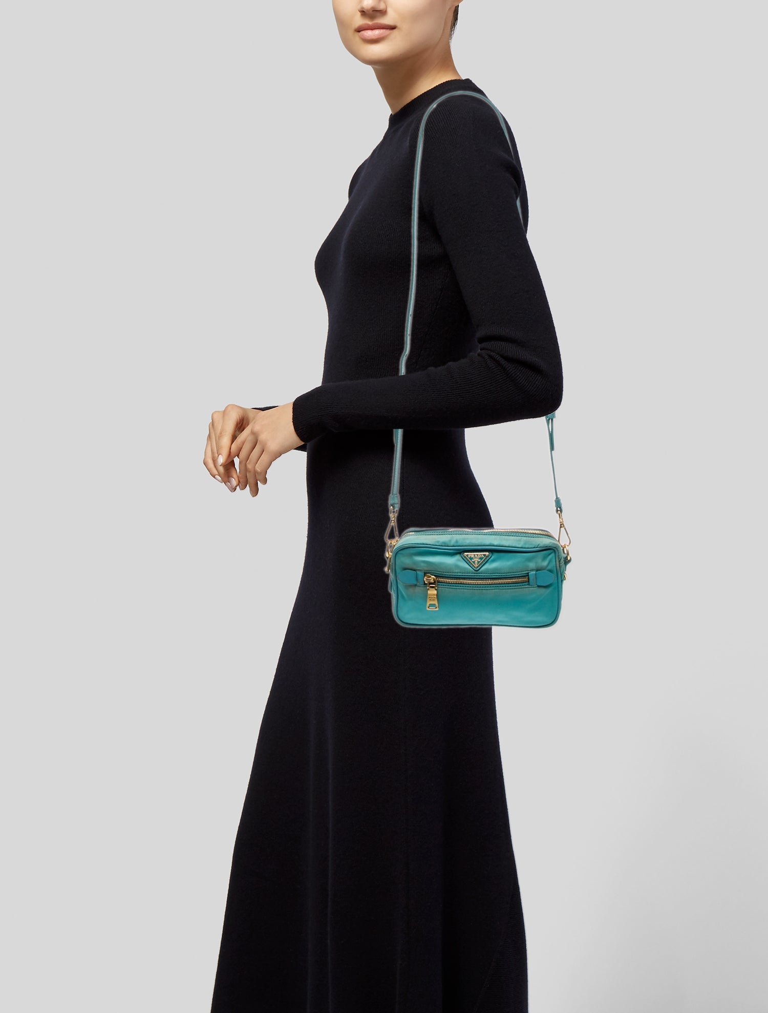 Prada Tessuto Nylon Crossbody Bag