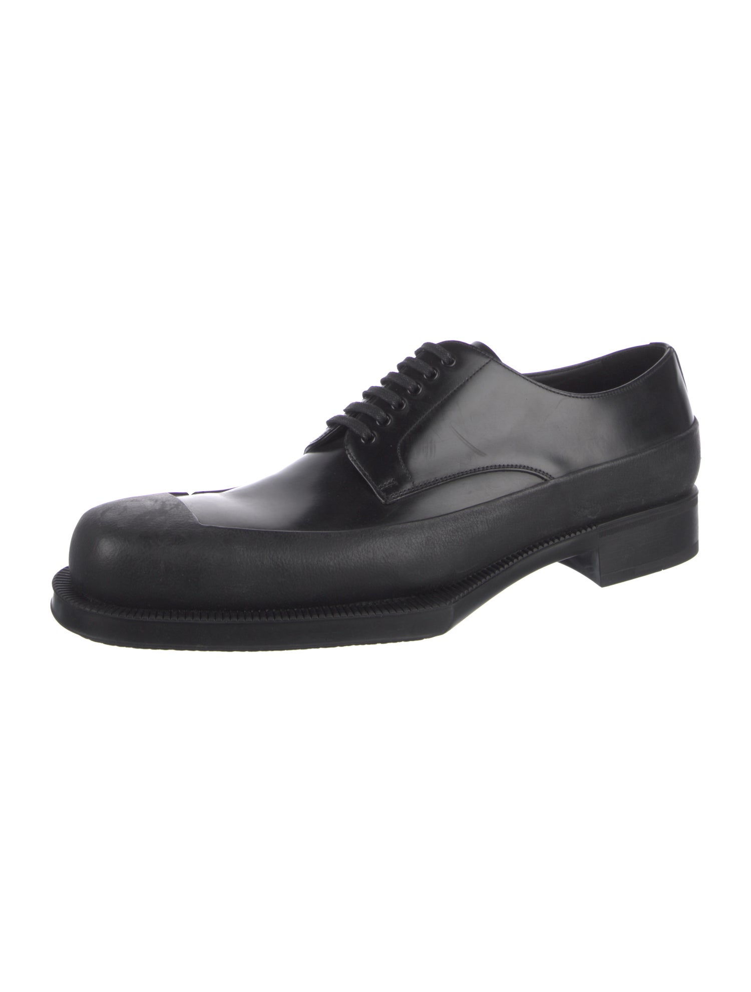 Prada Leather Derby Shoes