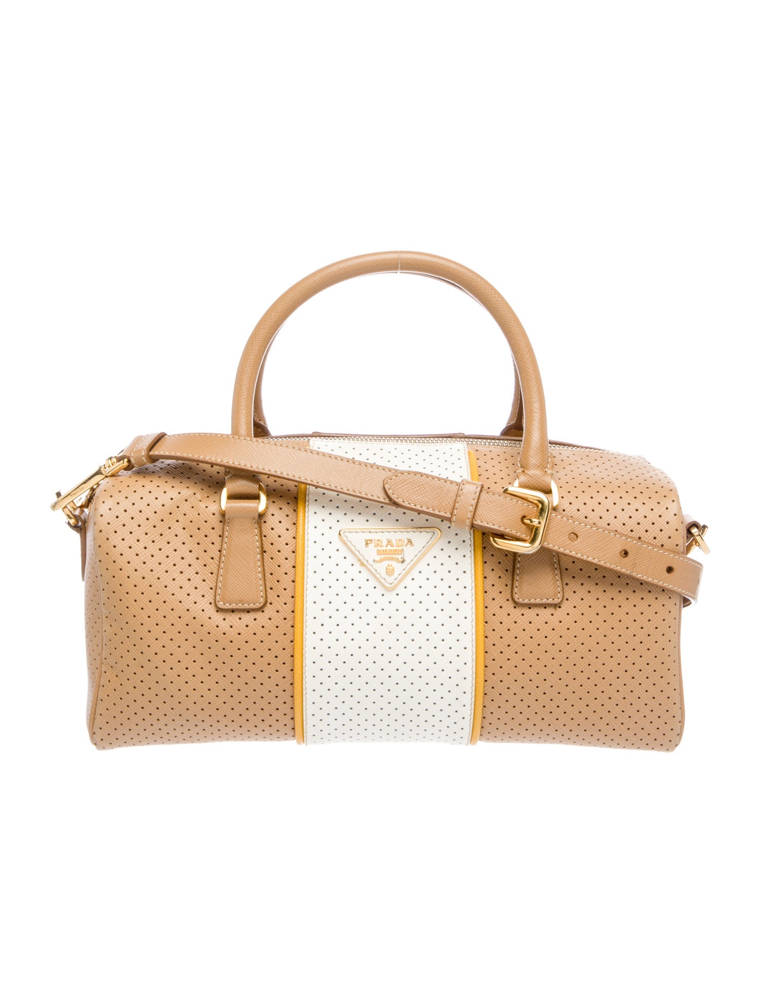 Prada Saffiano Leather Shoulder Bag