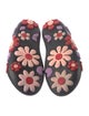 Prada Rubber Floral Print Slides