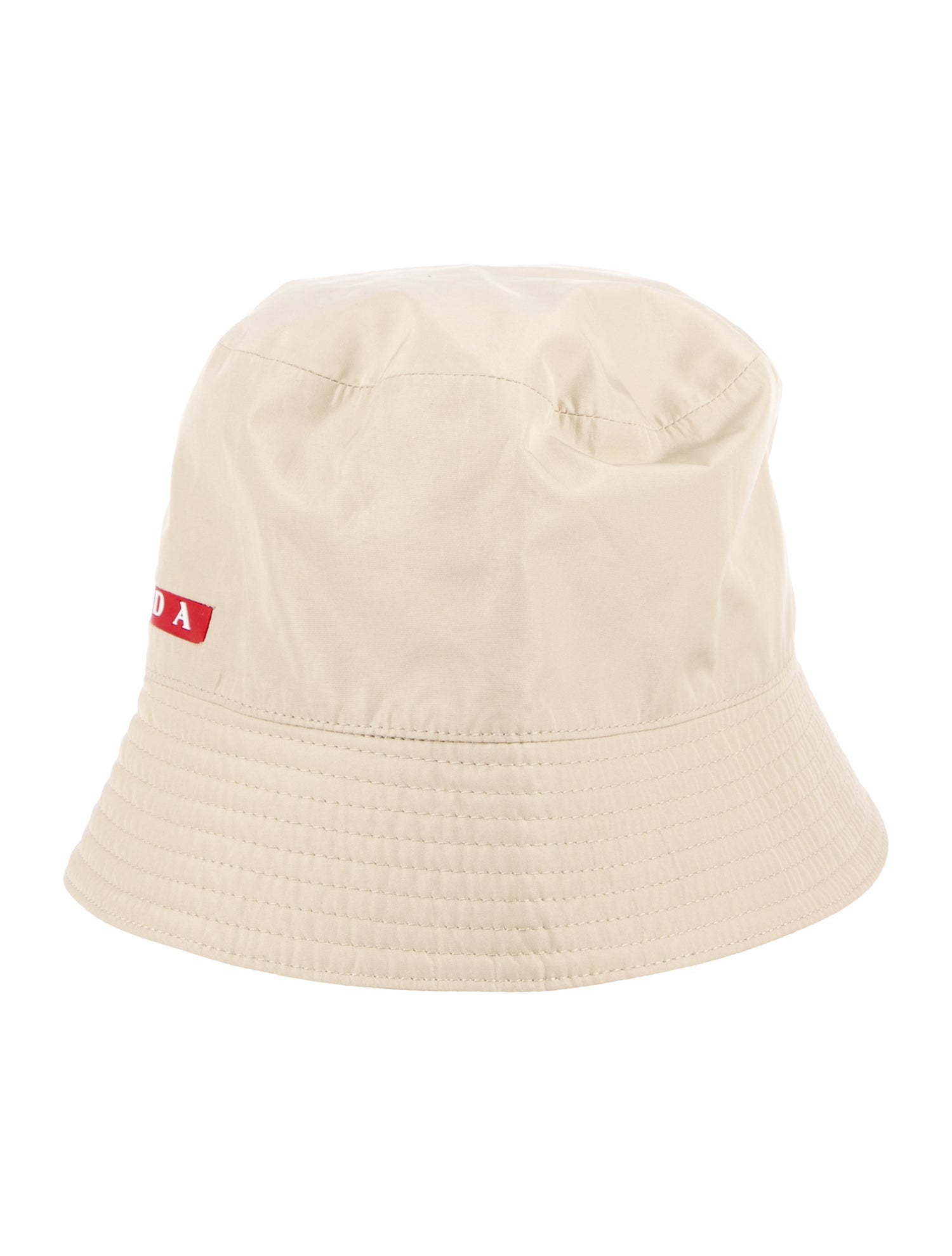 Prada Logo Nylon Bucket Bag