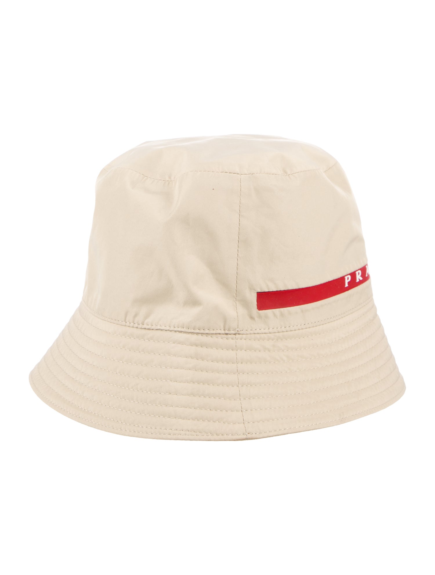 Prada Logo Nylon Bucket Bag