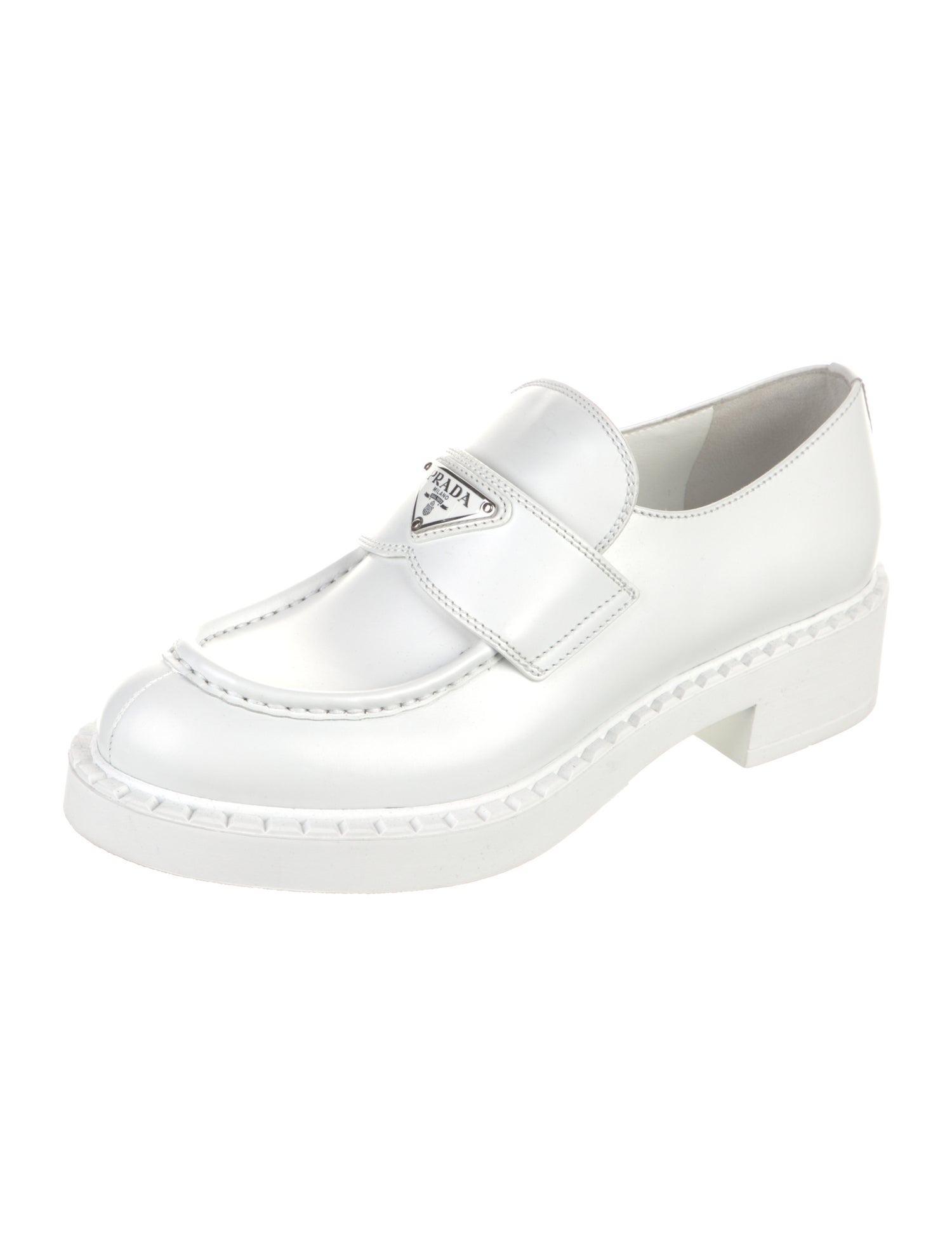 Prada Leather Oxfords