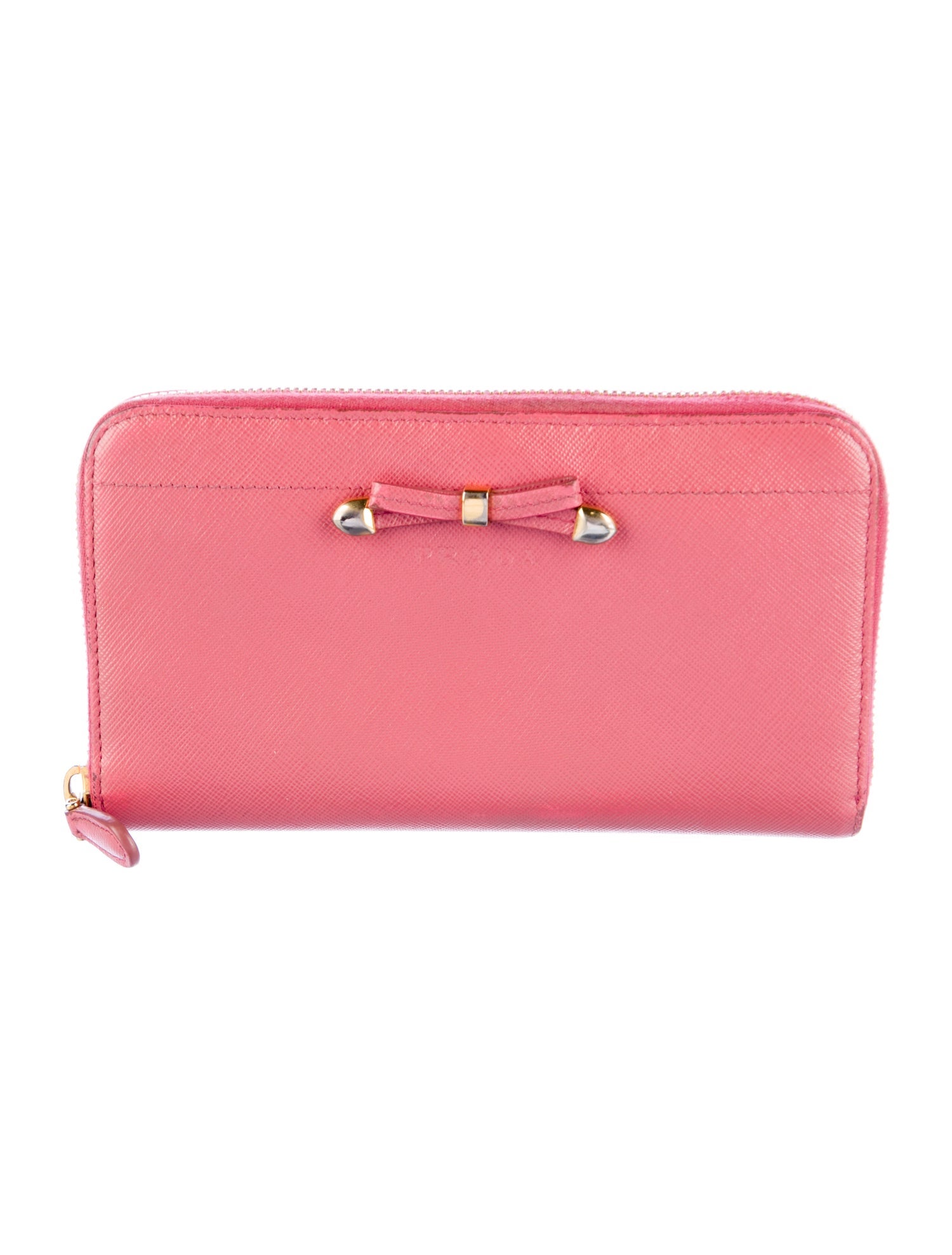 Prada Saffiano Leather Continental Wallet