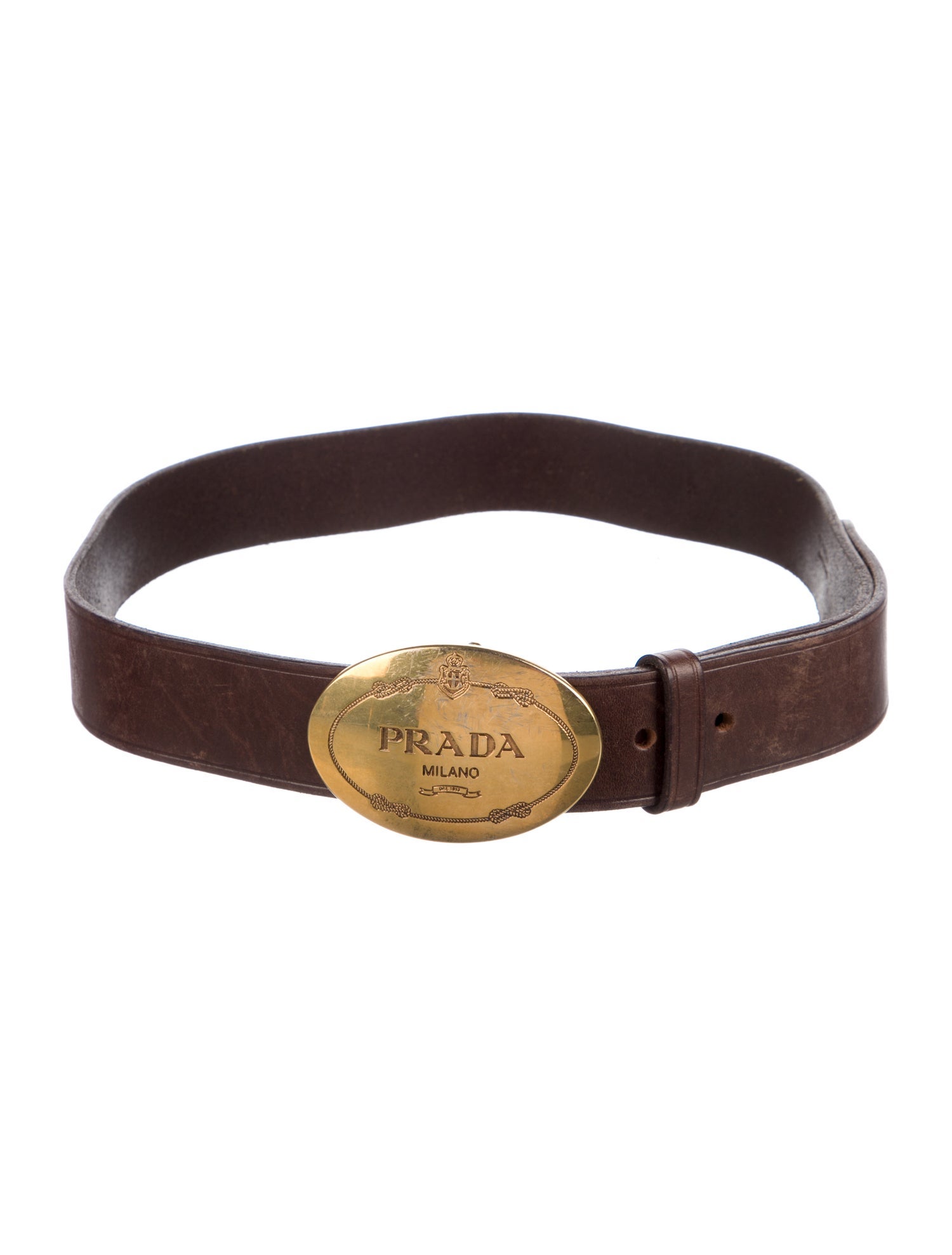 Prada Leather Waist Belt
