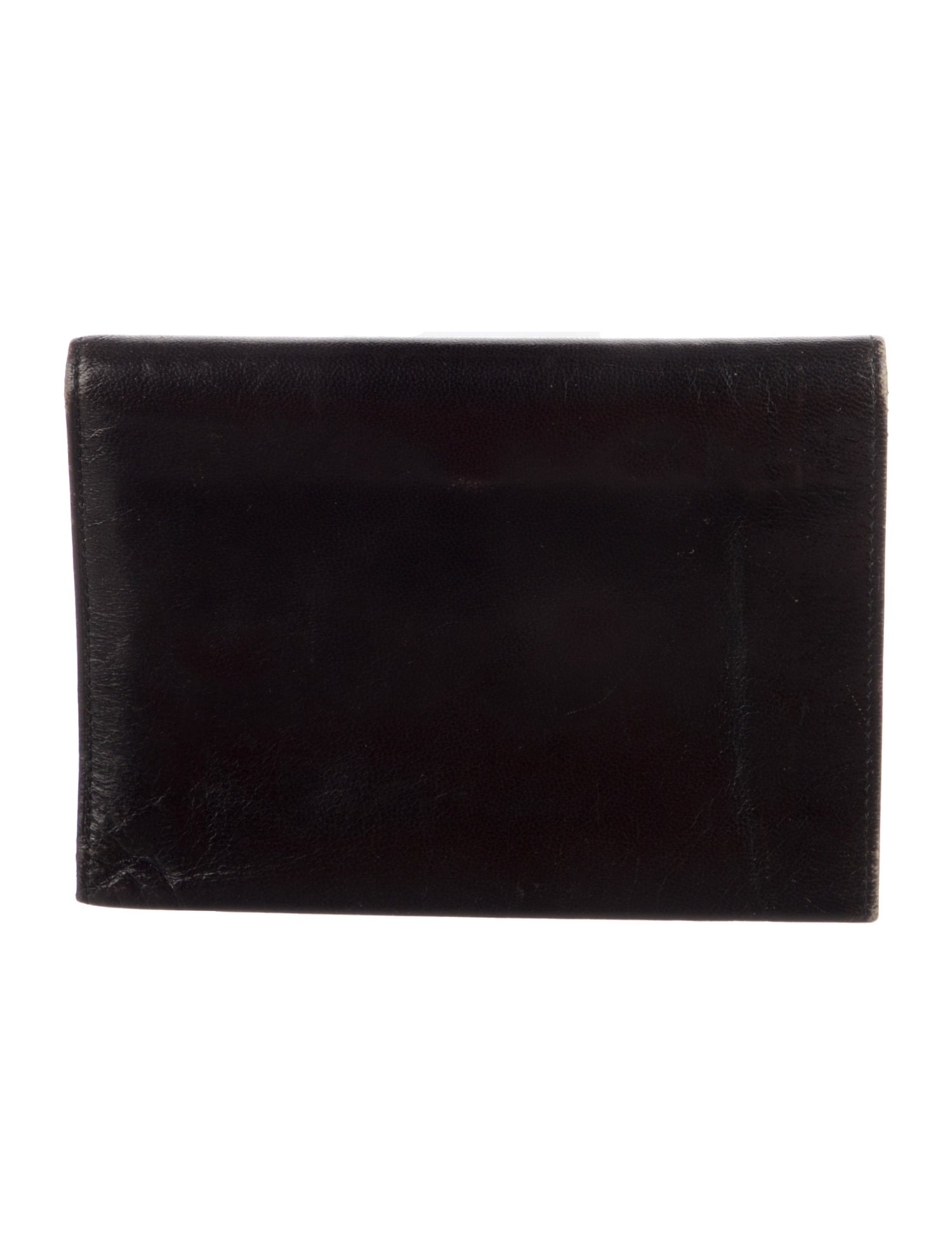 Prada Glace Calf Leather Bifold Wallet
