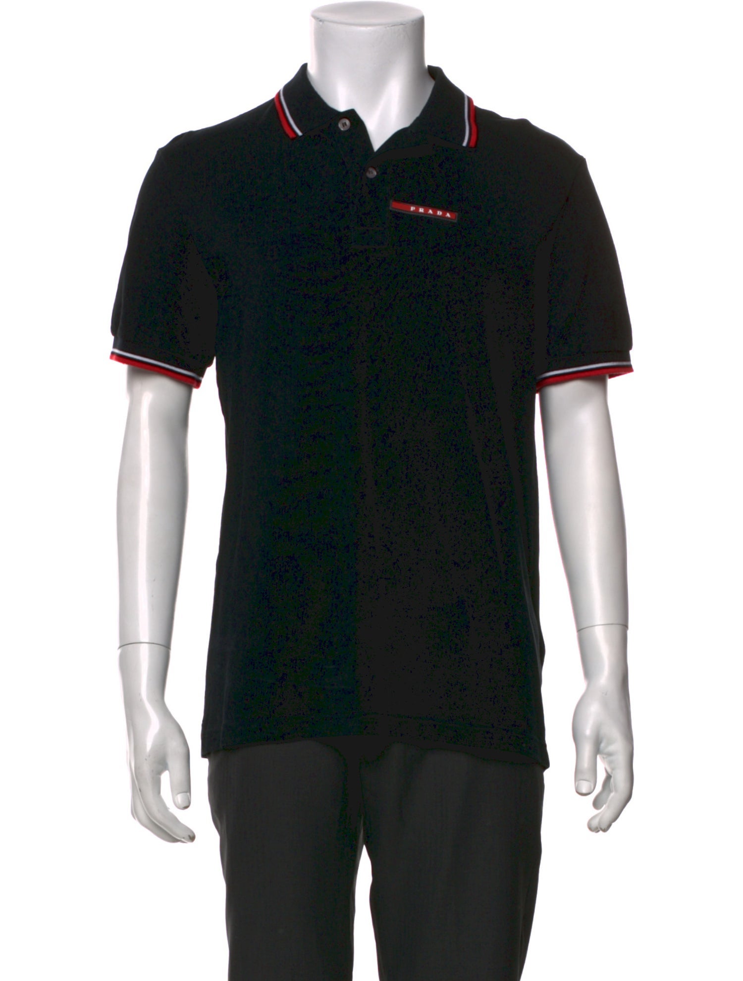 Prada 2018 Crew Neck Polo Shirt