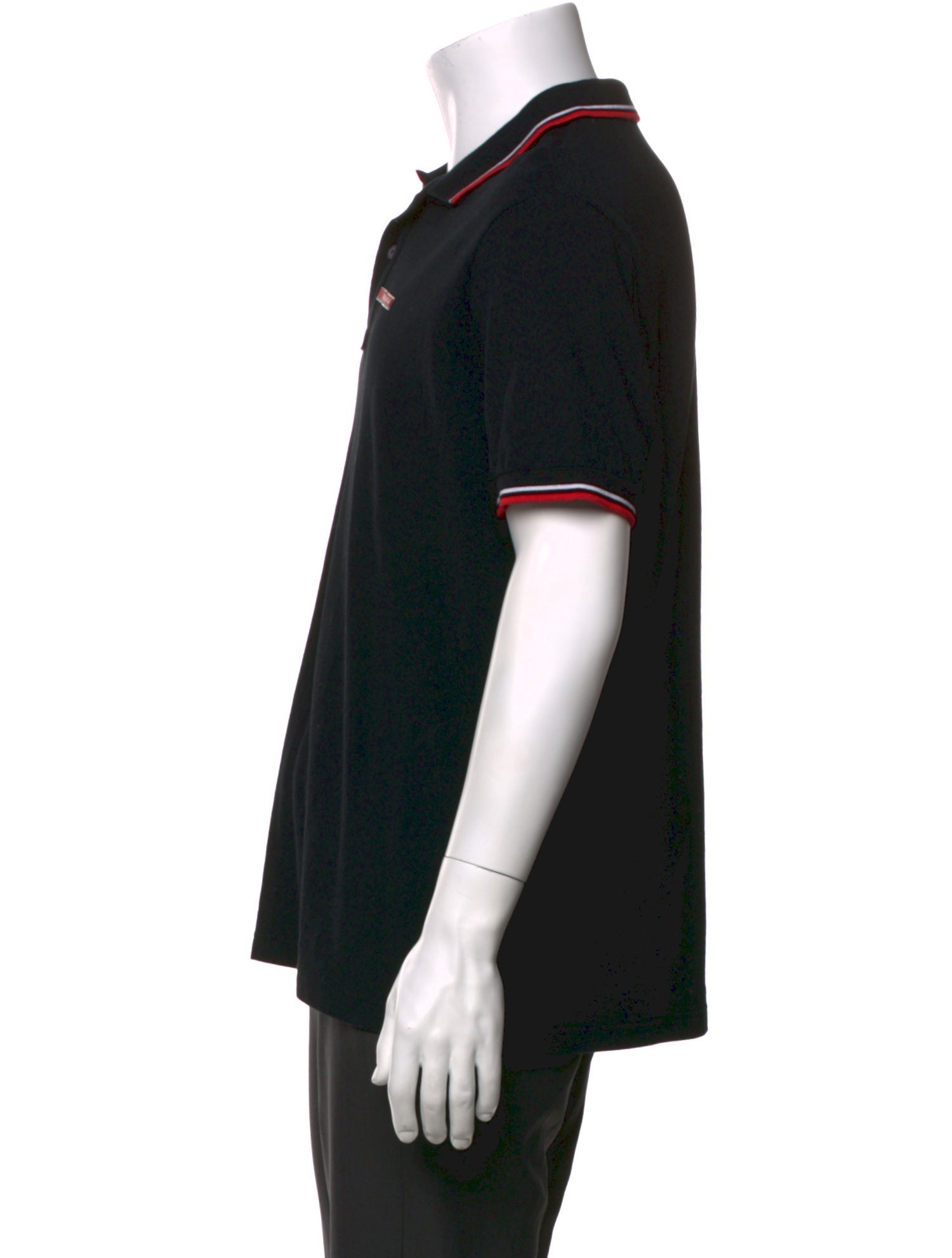 Prada 2018 Crew Neck Polo Shirt