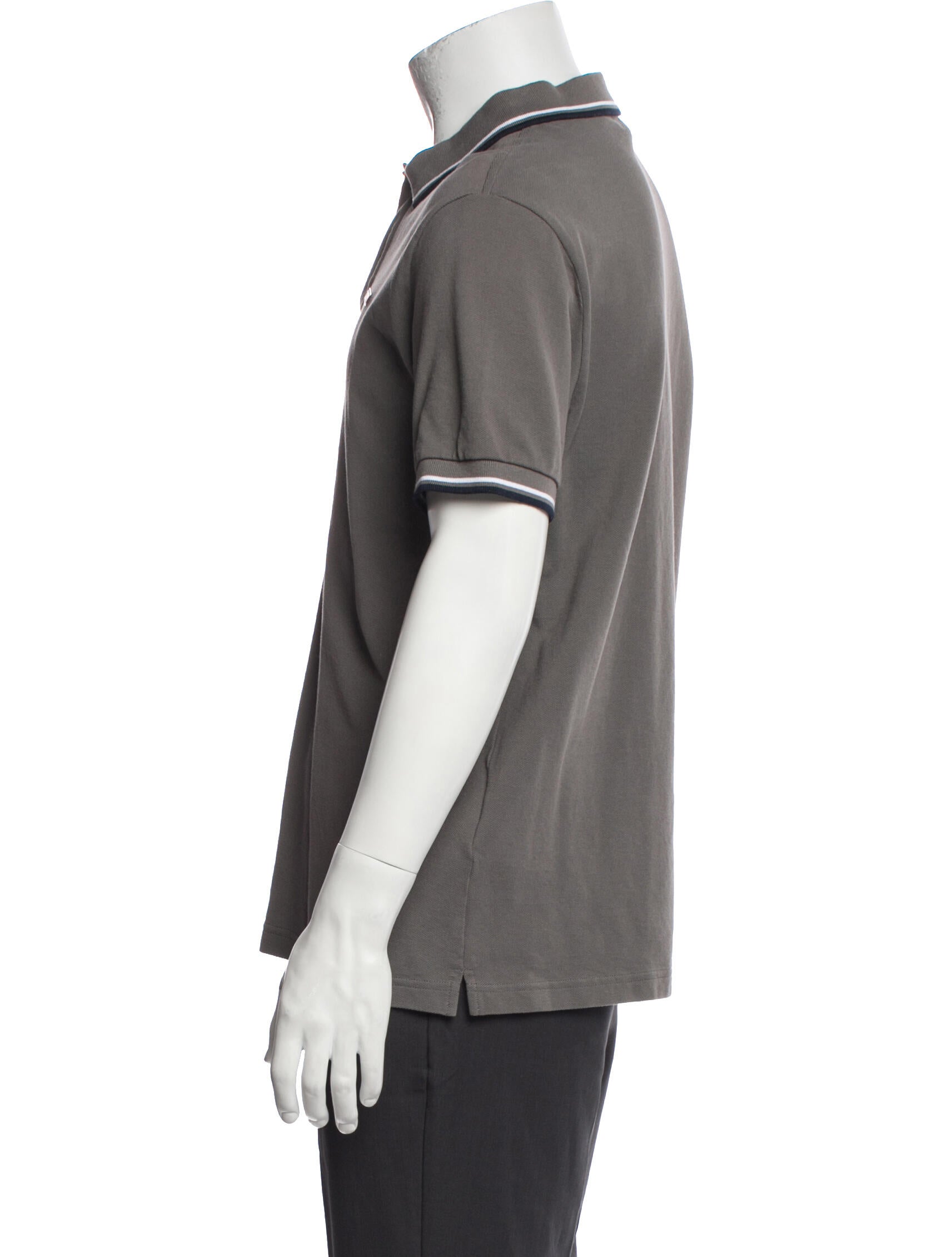 Prada 2018 Crew Neck Polo Shirt