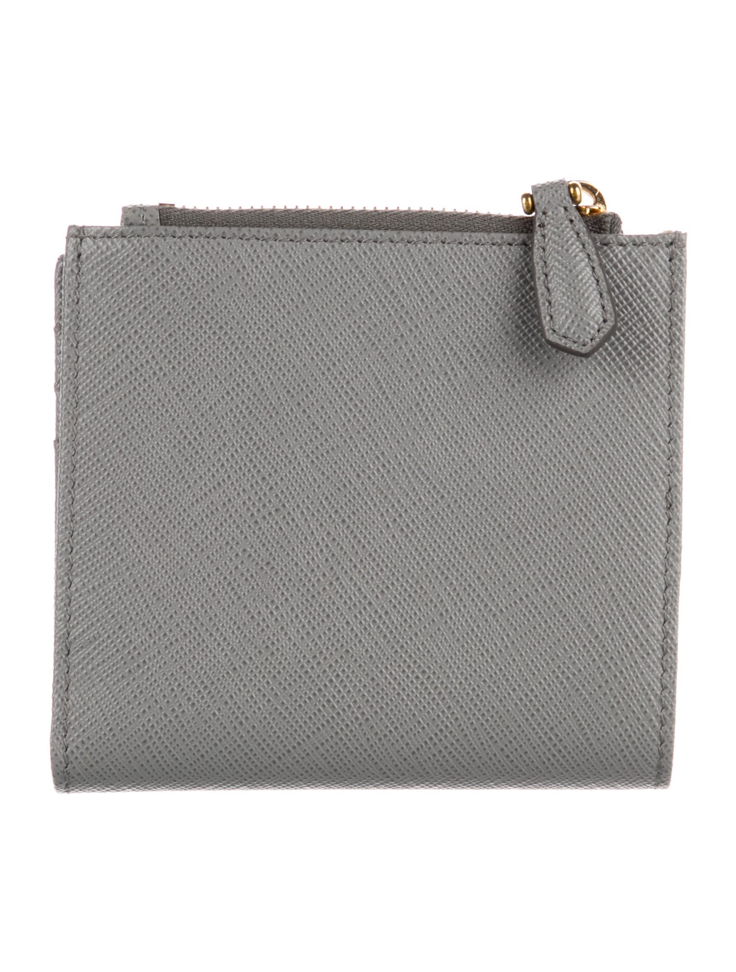 Prada Leather Compact Wallet