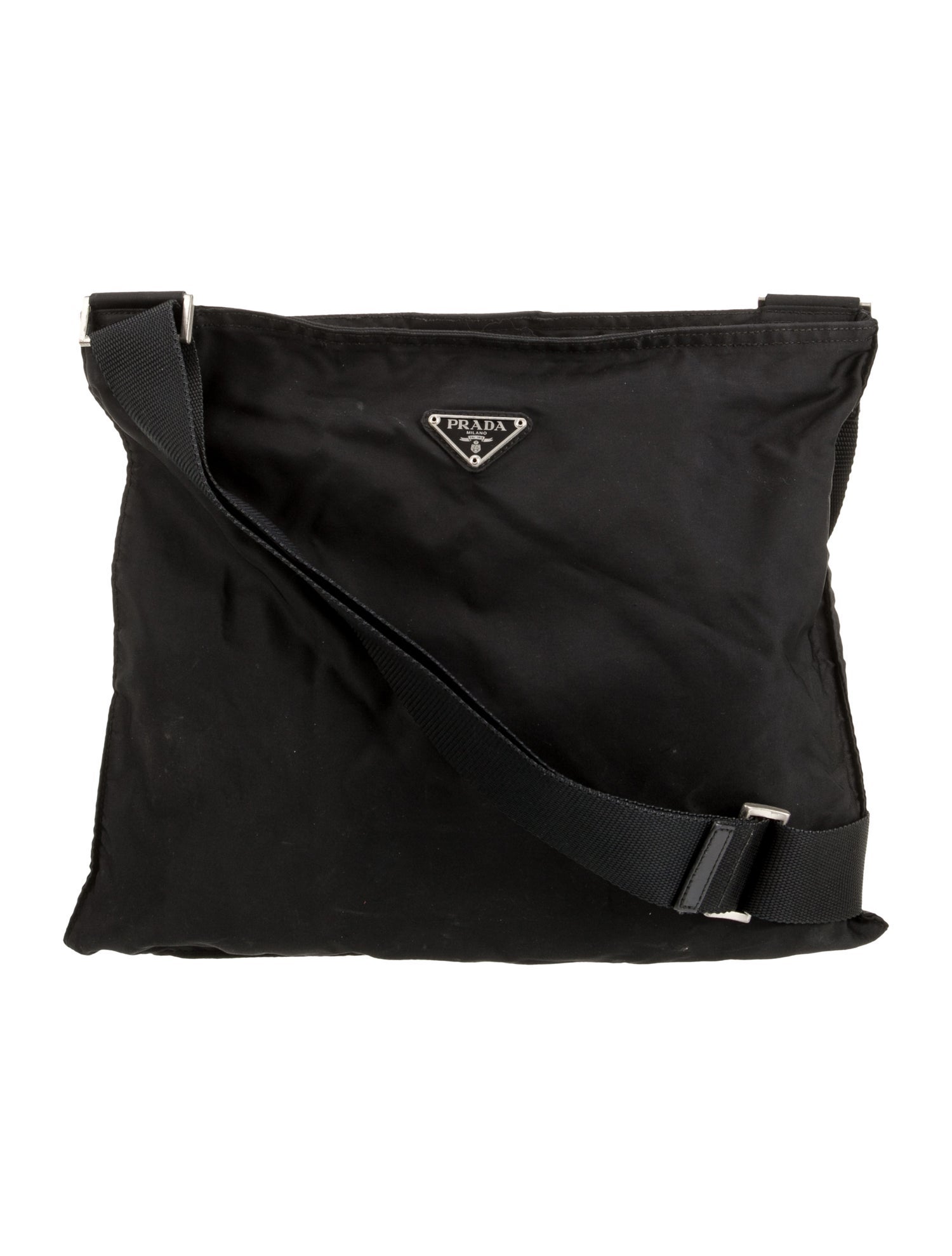 Prada Tessuto Nylon Messenger Bag