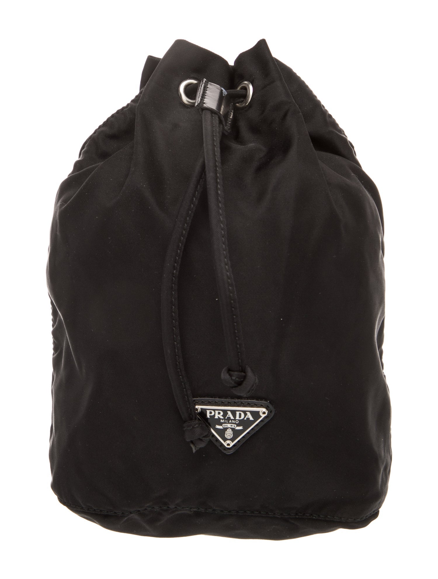 Prada Tessuto Nylon Bucket Bag Vintage