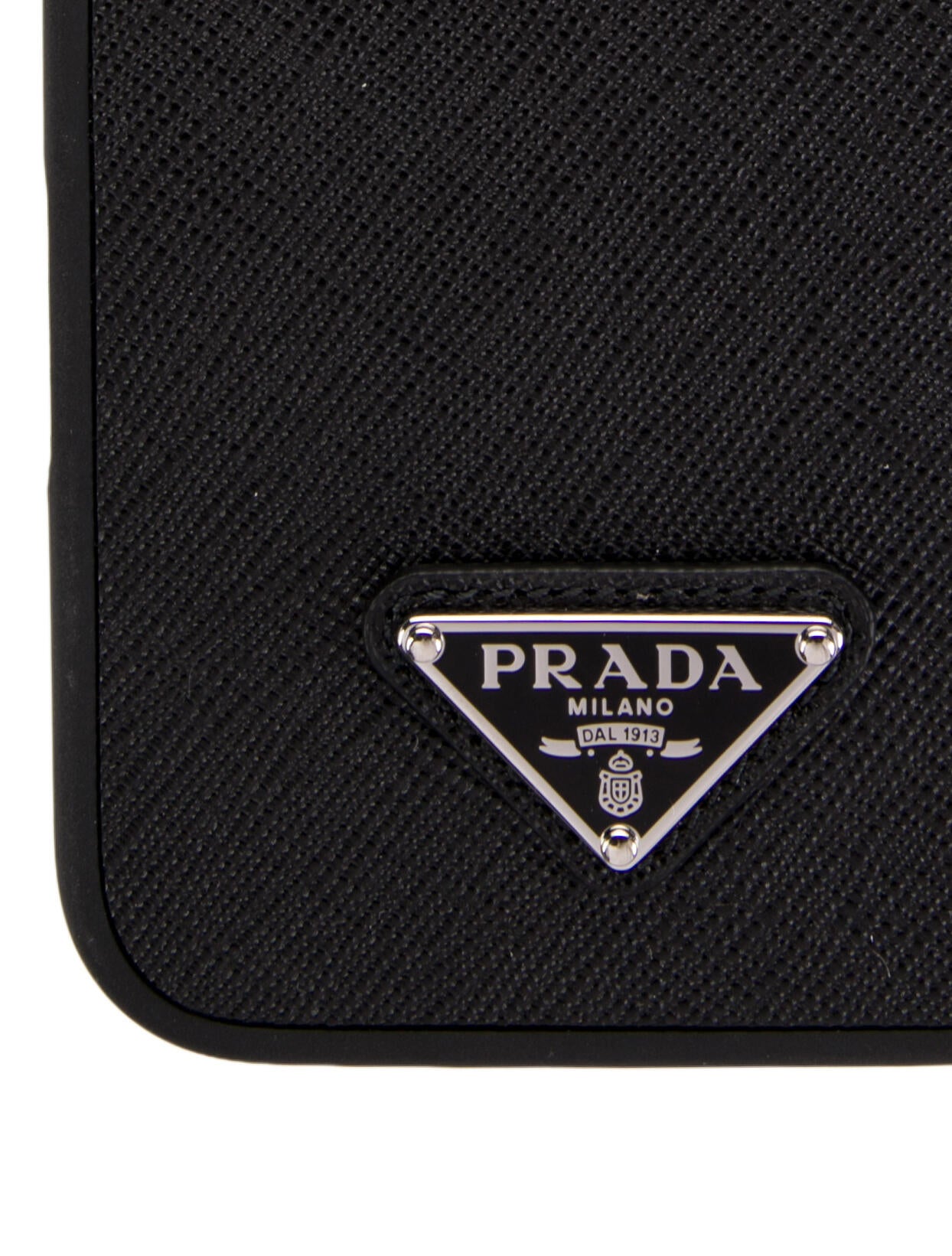 Prada Saffiano Leather iPhone 13 Pro Max Case