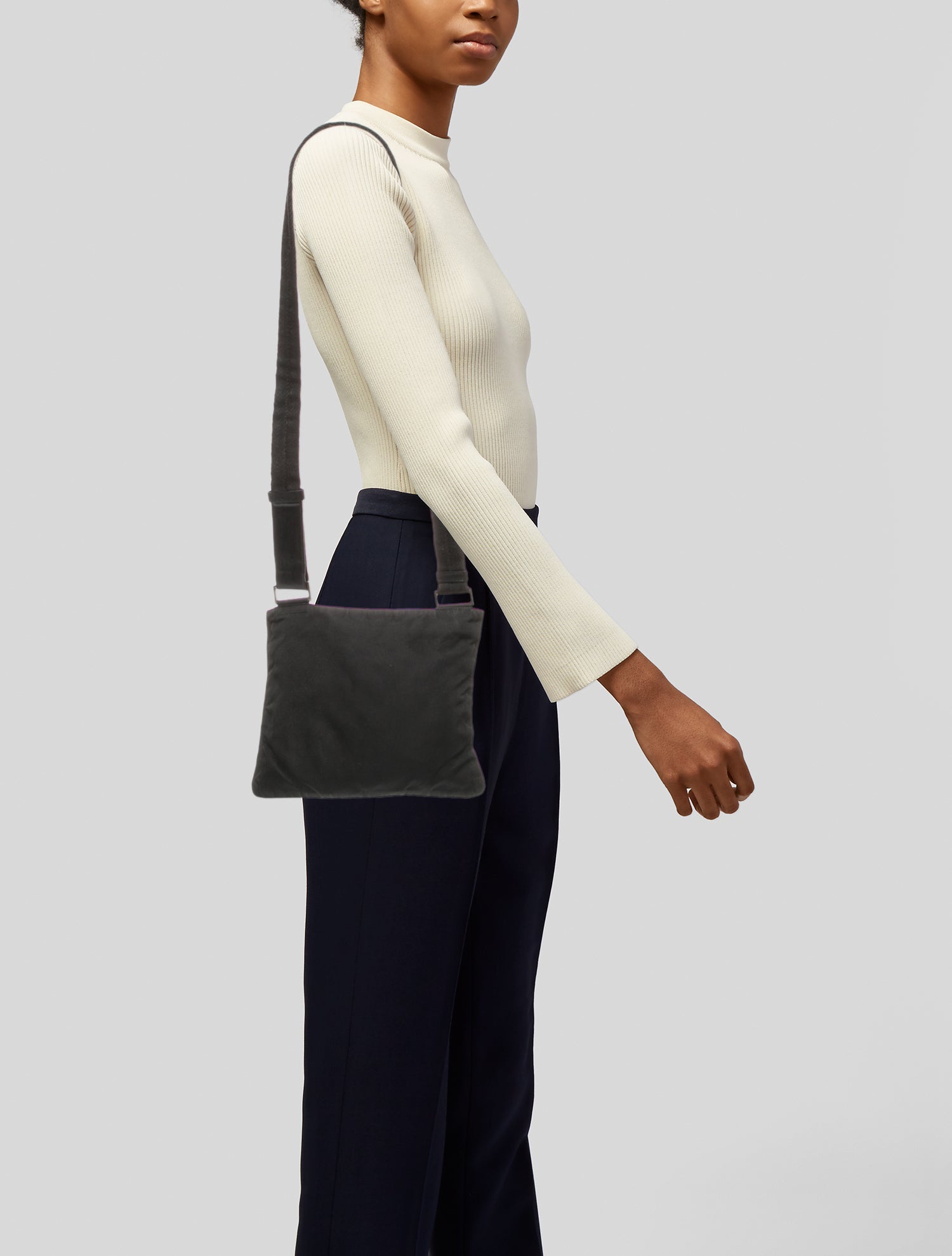 Prada Nylon Messenger Bag