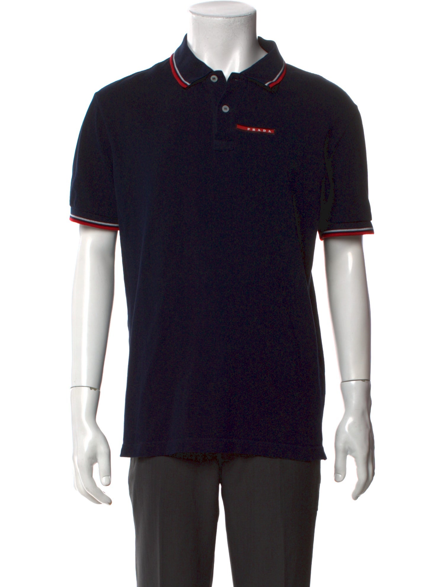 Prada 2012 Crew Neck Polo Shirt