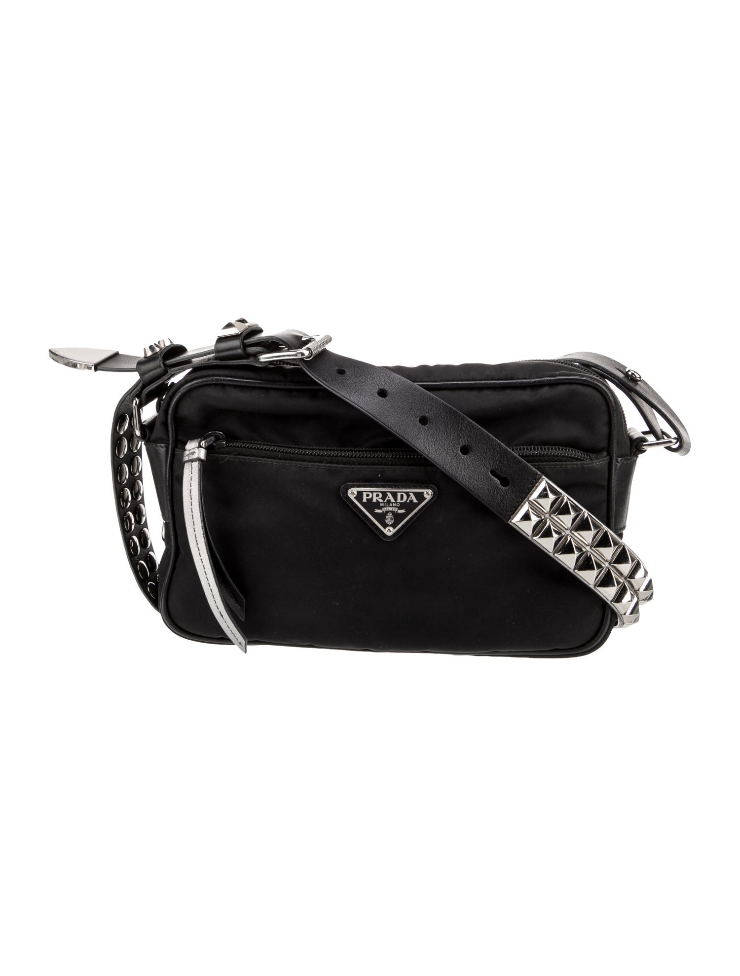 Prada Vela Nylon Crossbody Bag