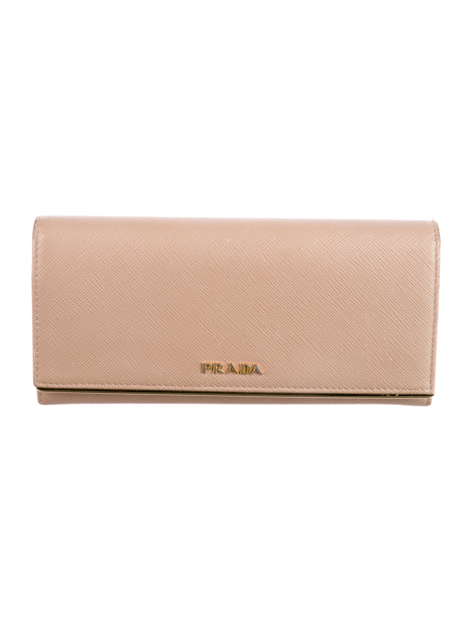 Prada Saffiano Leather Continental Wallet