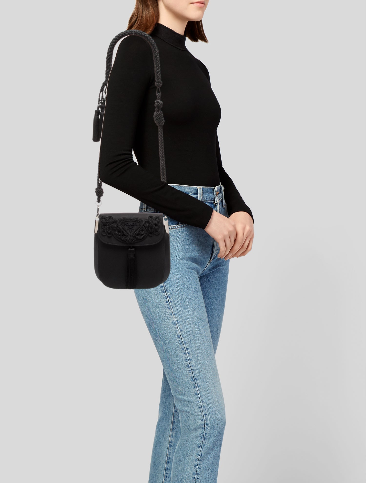 Prada Tessuto Margit Shoulder Bag