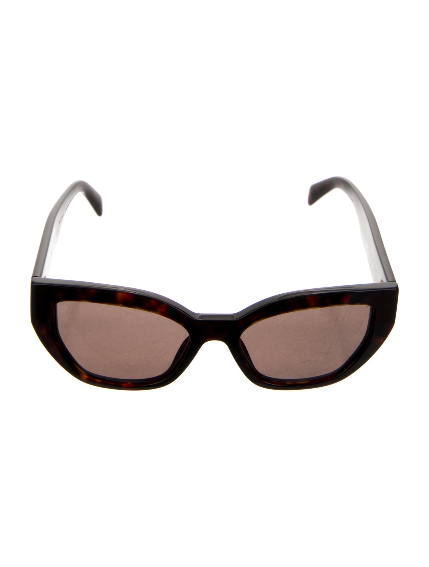 Prada Cat-Eye Tinted Sunglasses