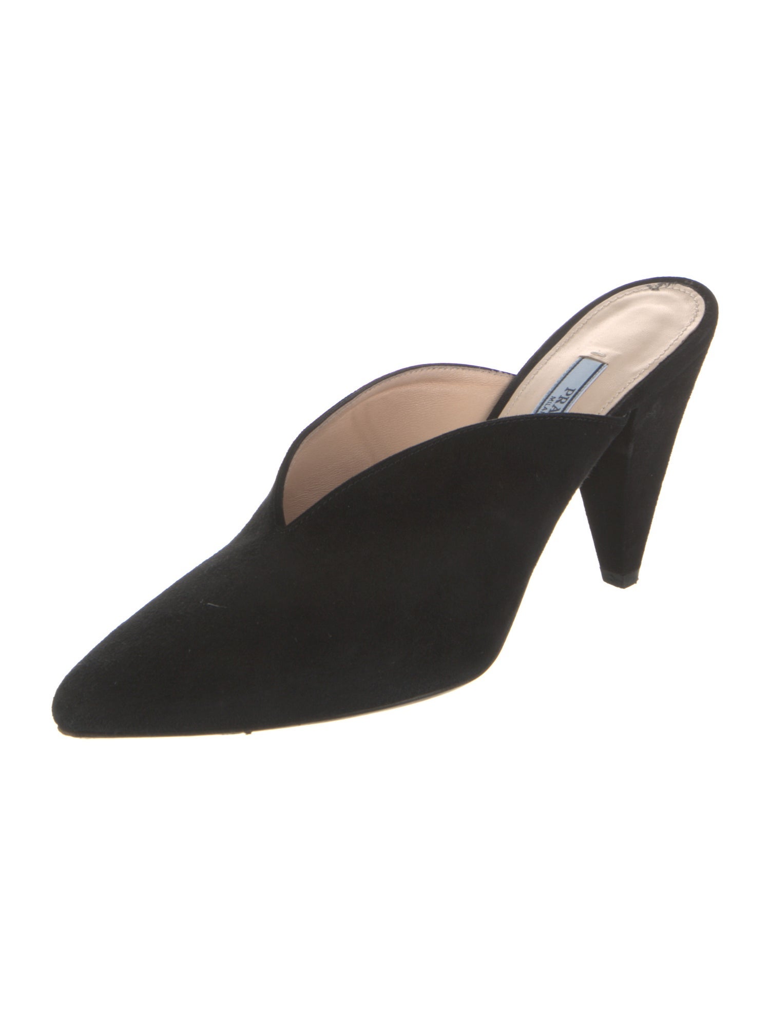 Prada Suede Mules