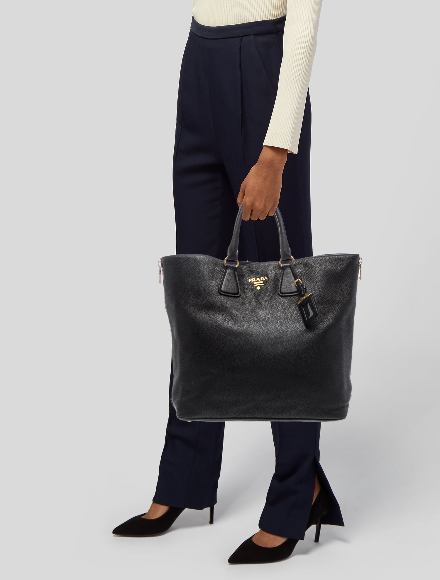Prada Leather Tote