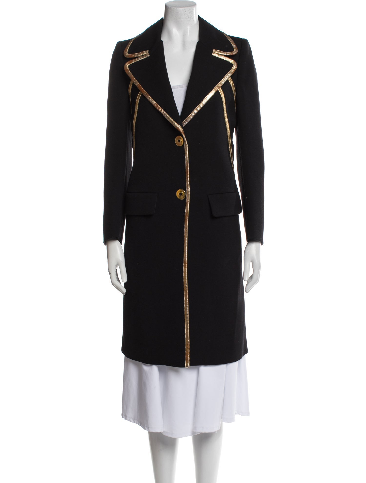 Prada 2014 Virgin Wool Peacoat