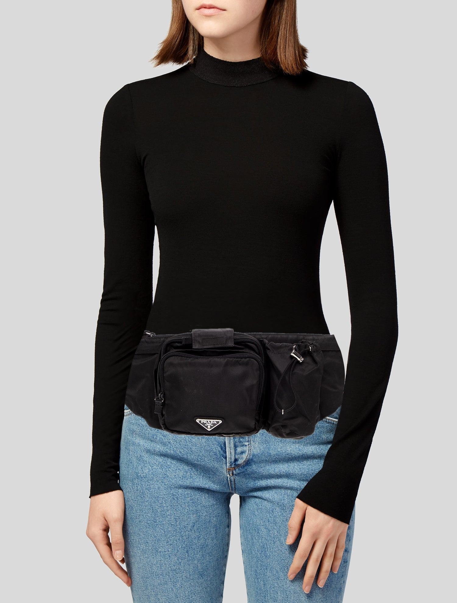 Prada Tessuto Nylon Belt Bag