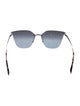 Prada Cat-Eye Mirrored Sunglasses