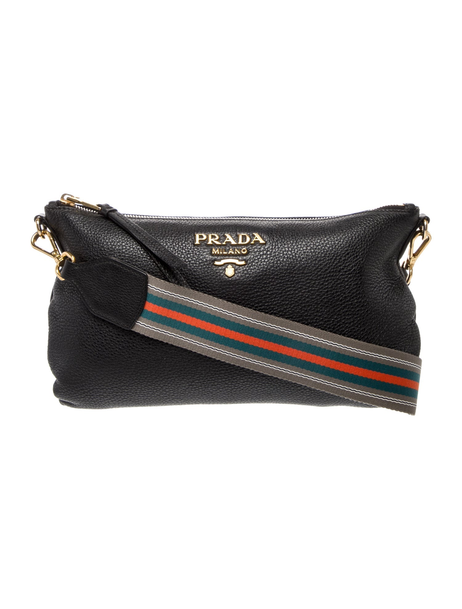 Prada Vitello Daino Leather Crossbody Bag