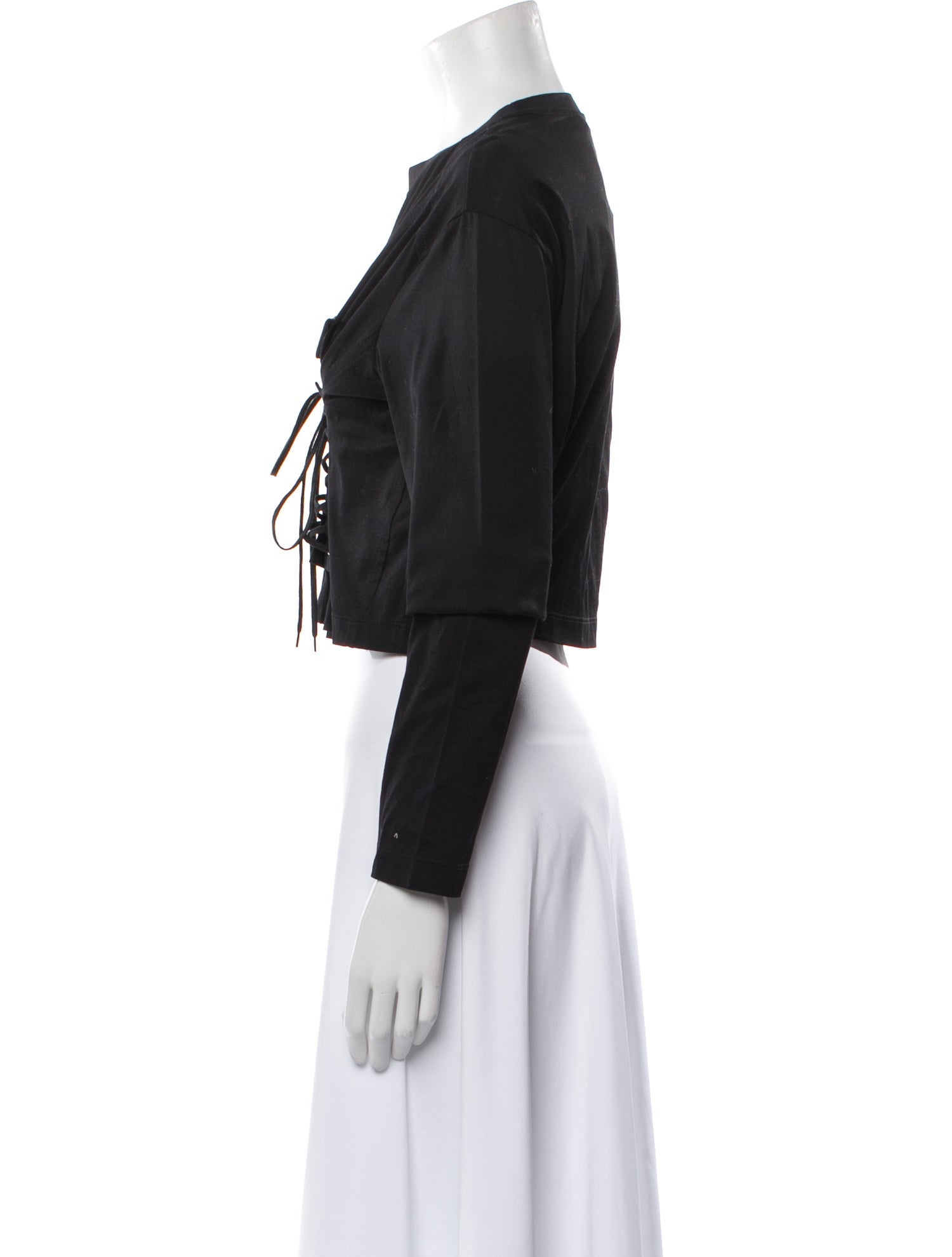 Prada 2022 Long Sleeve Crop Top w/ Tags