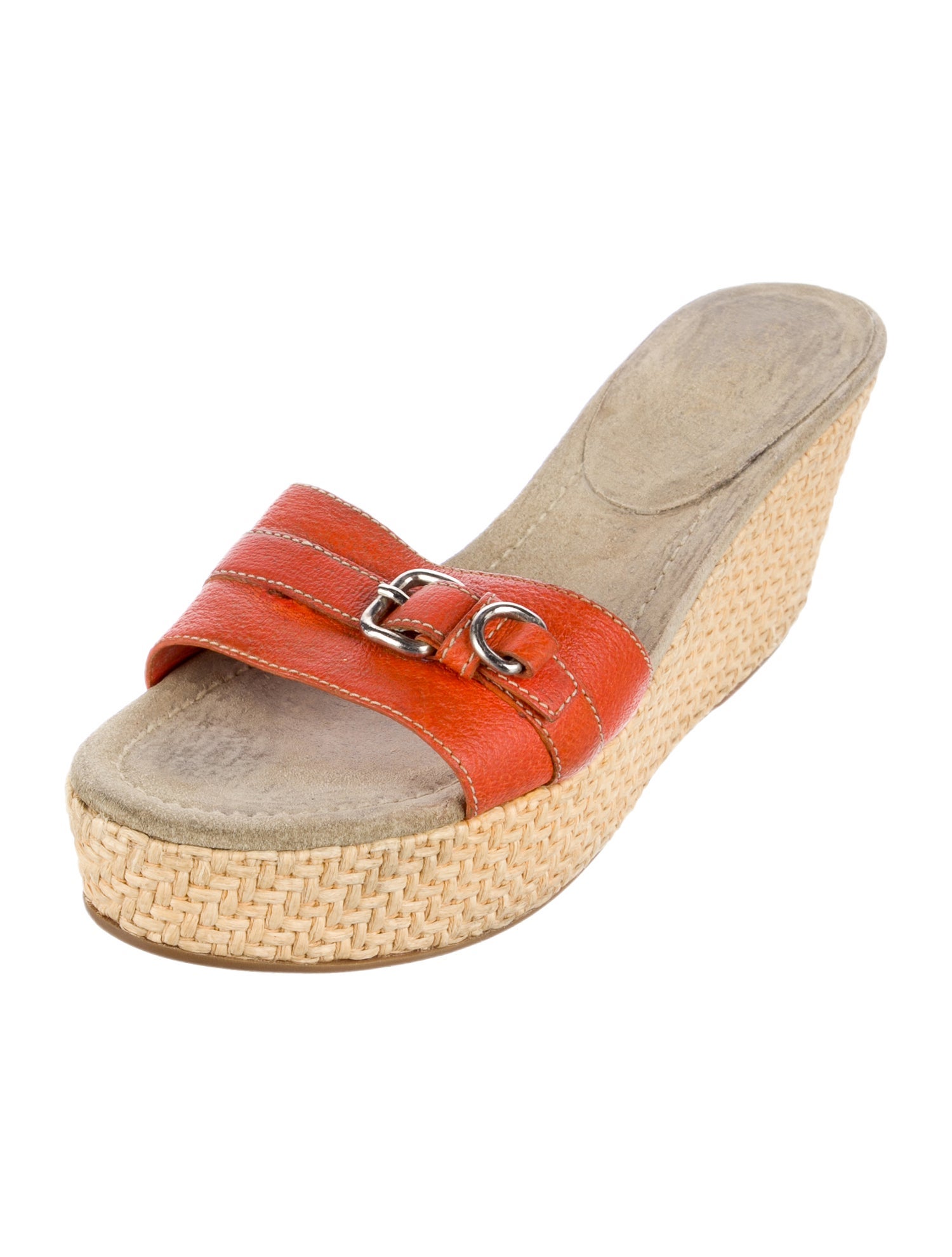 Prada Leather Espadrilles