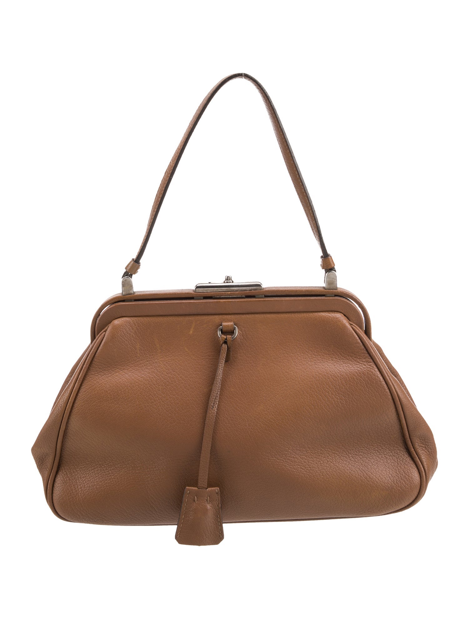 Prada Vitello Daino Leather Cerniera