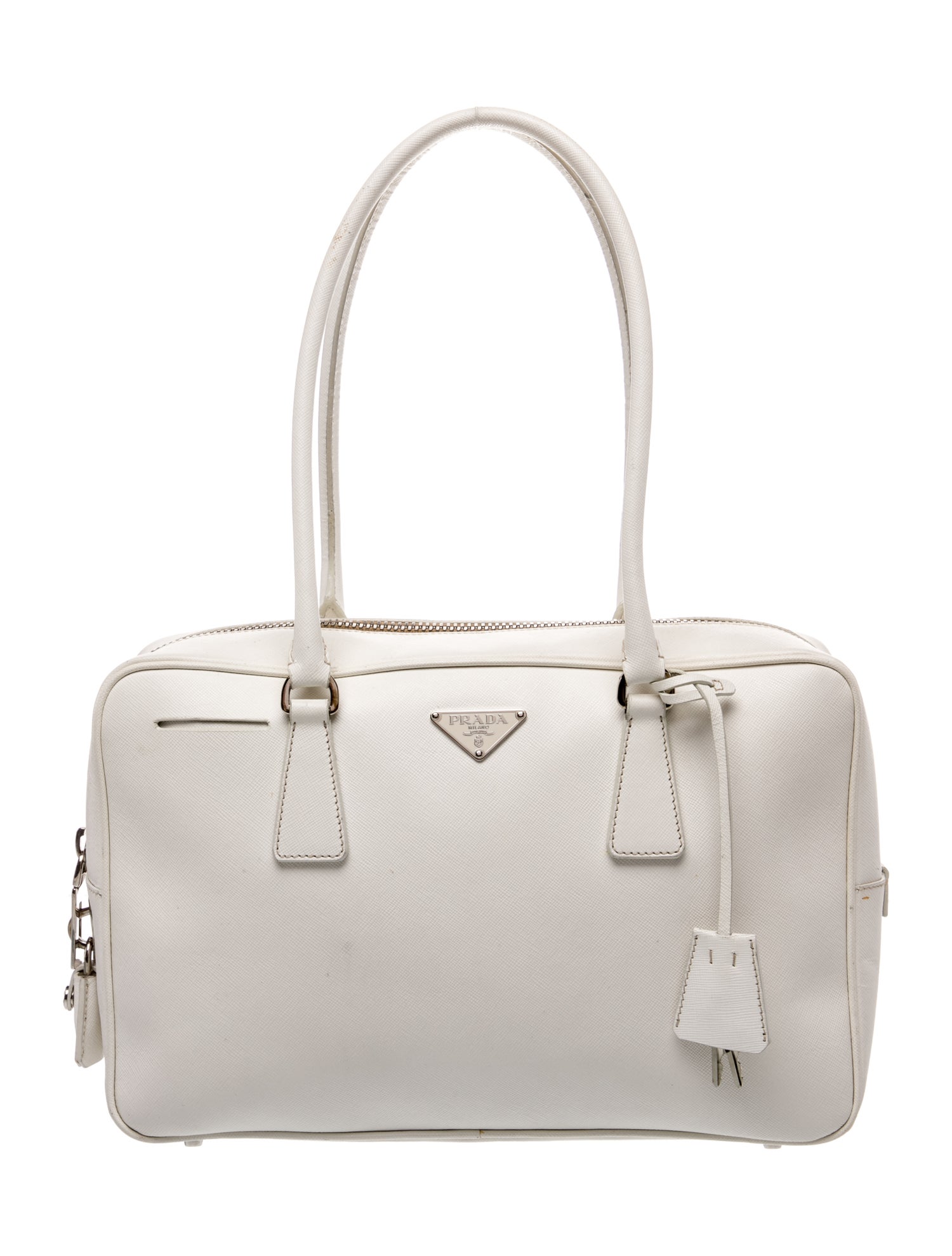 Prada Saffiano Leather Bauletto