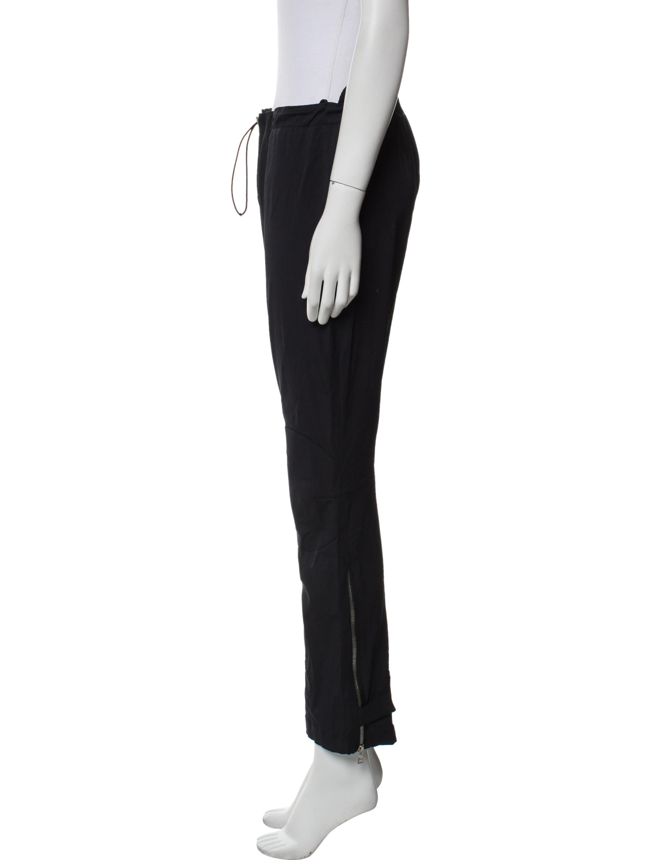 Prada Nylon Straight Leg Pants