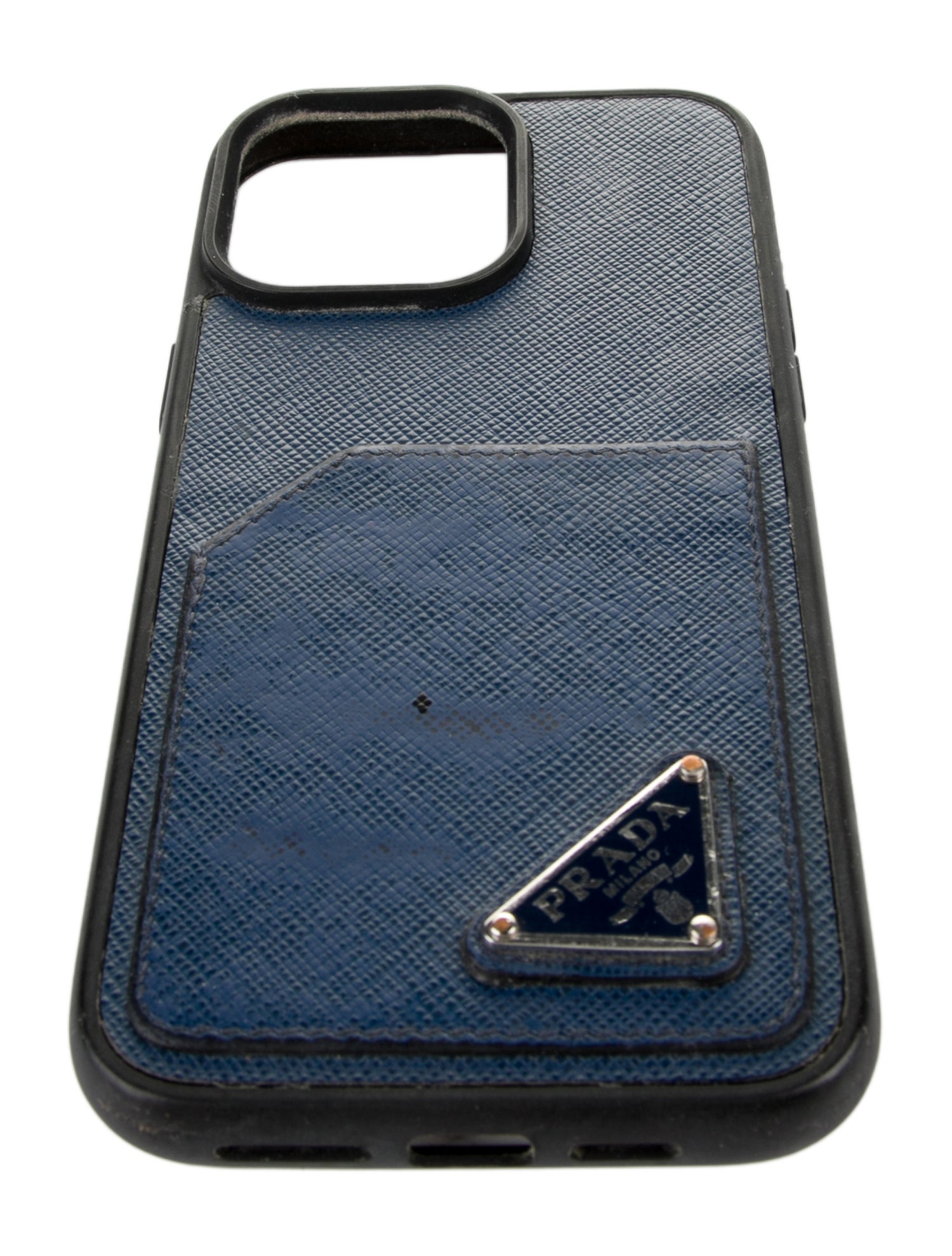 Prada Leather iPhone 14 Pro Max Phone Case
