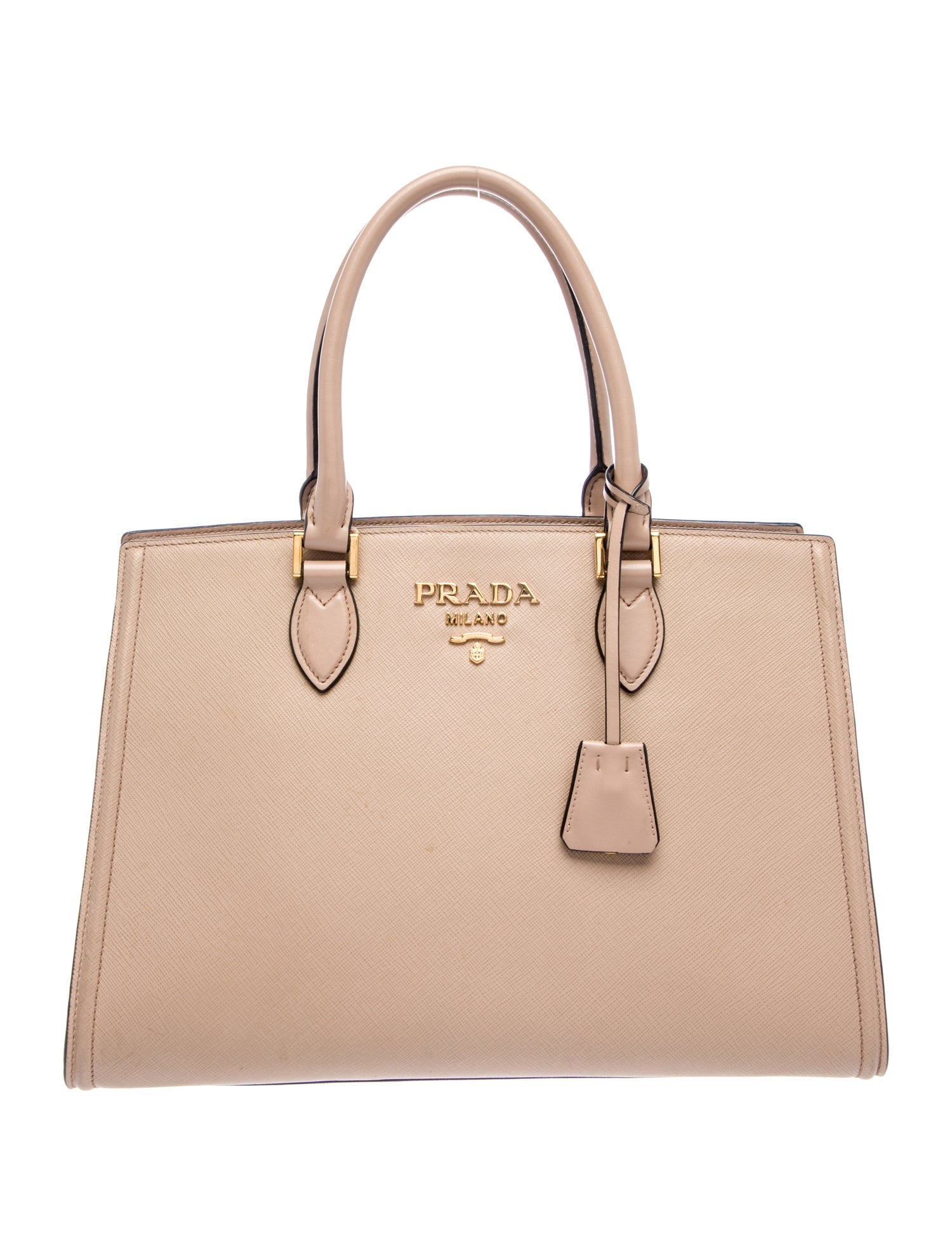 Prada Saffiano Leather Top Handle Bag
