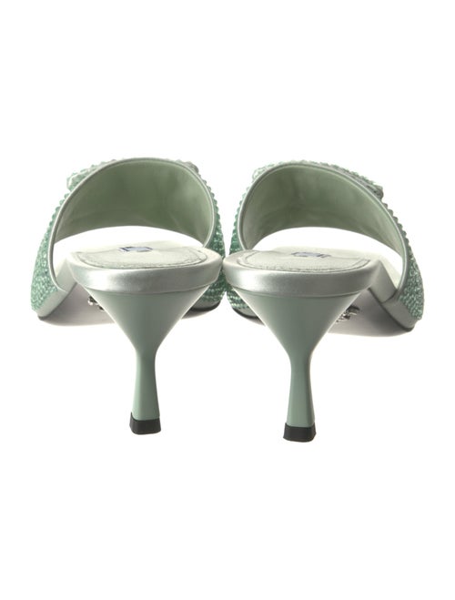 Prada Crystal Crystal Embellishments Slides
