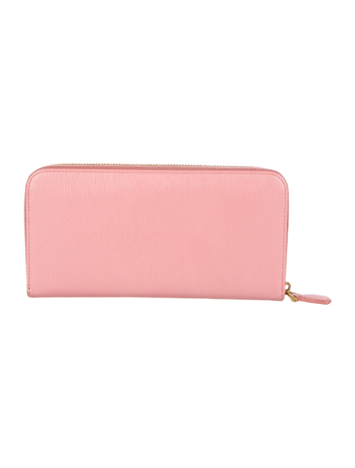 Prada Vitello Move Leather Continental Wallet