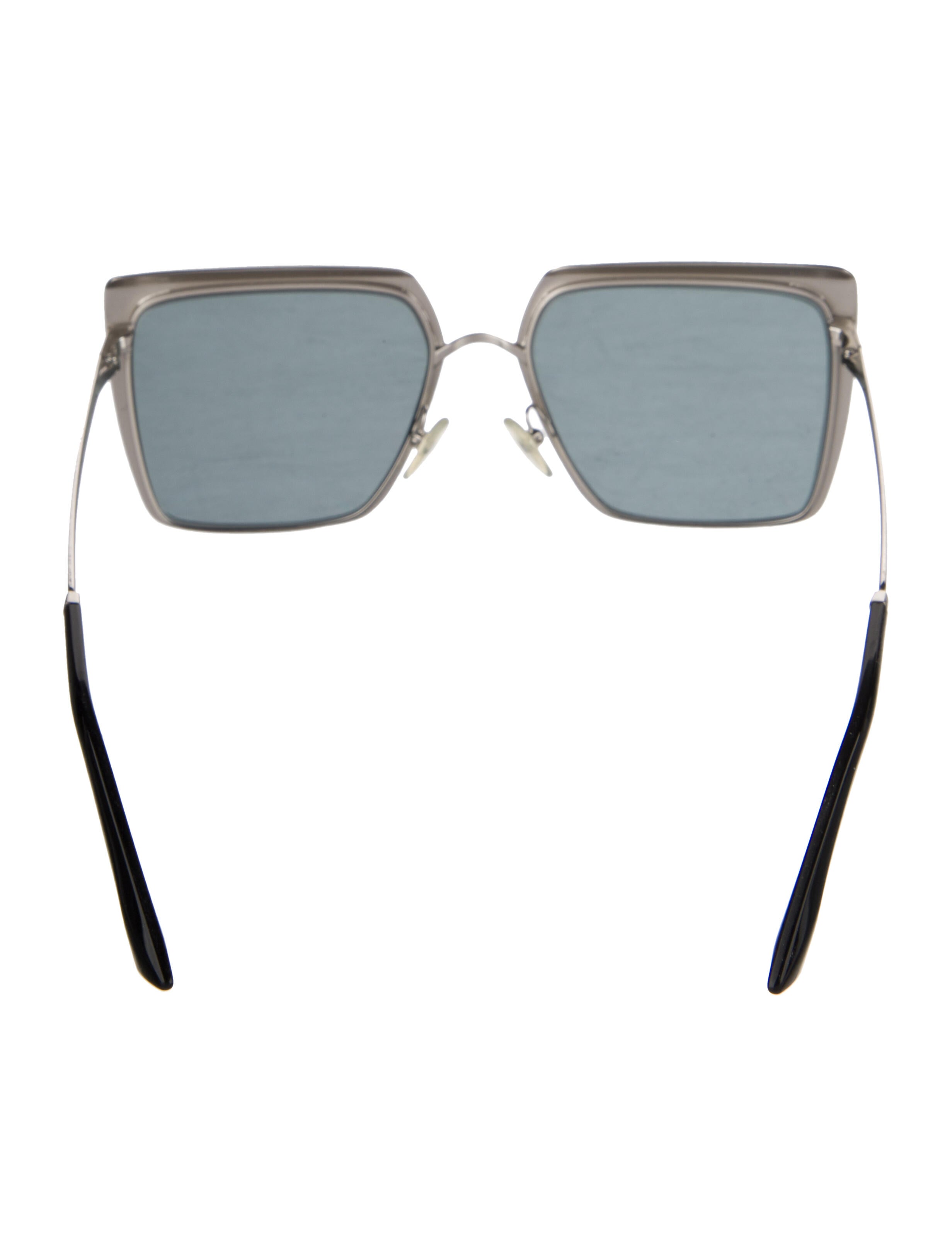 Prada Square Tinted Sunglasses
