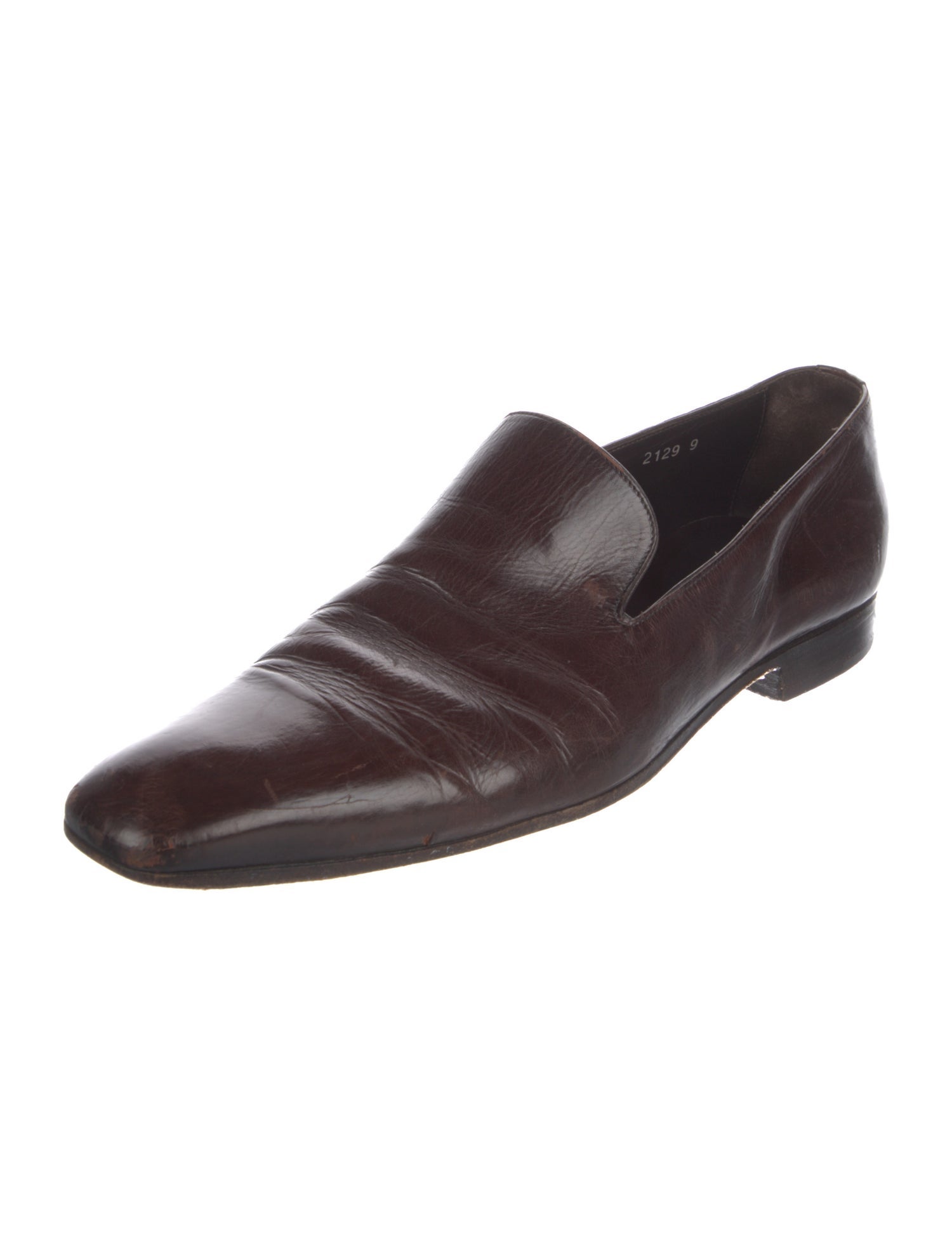 Prada Leather Monk Straps