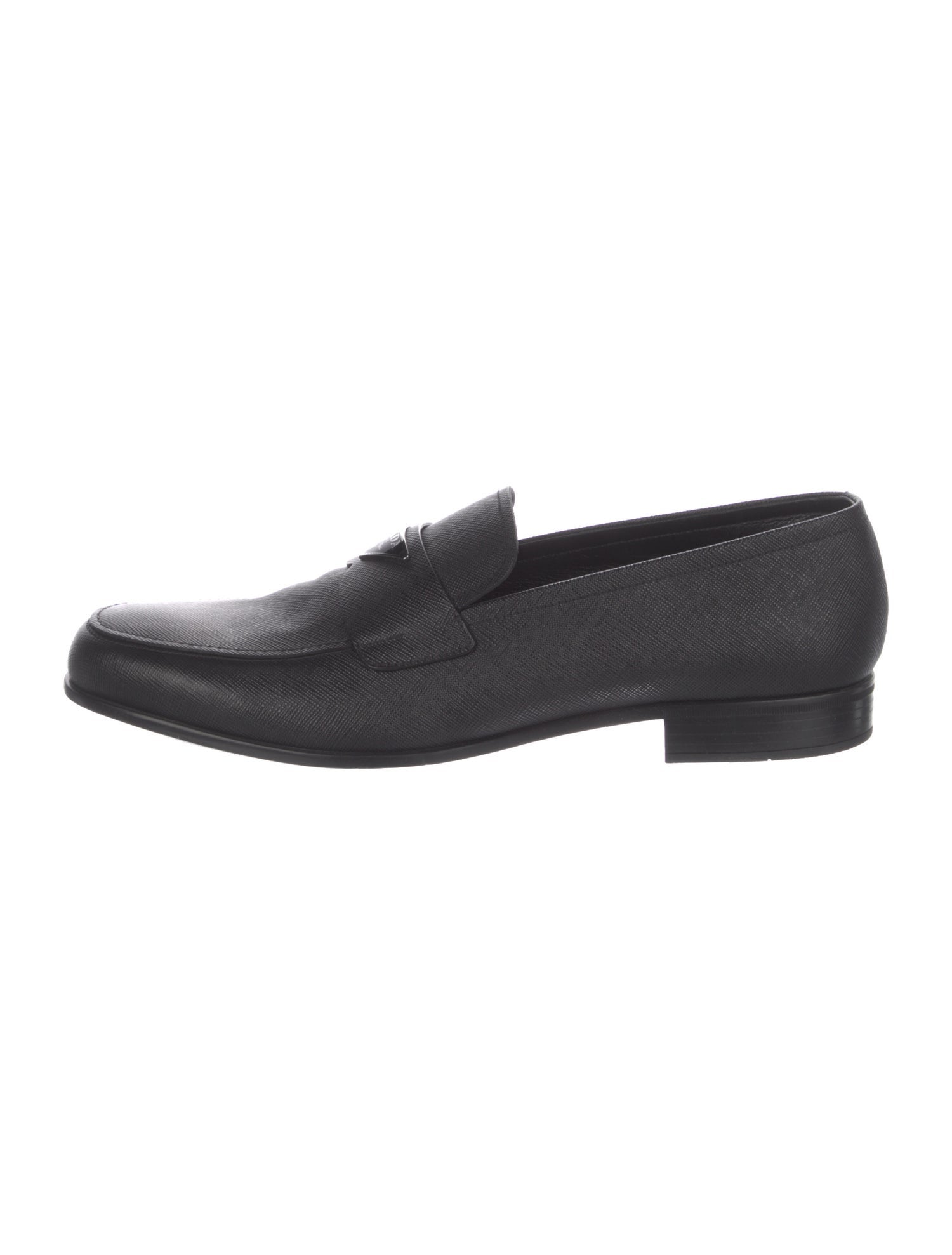 Prada Leather Dress Loafers