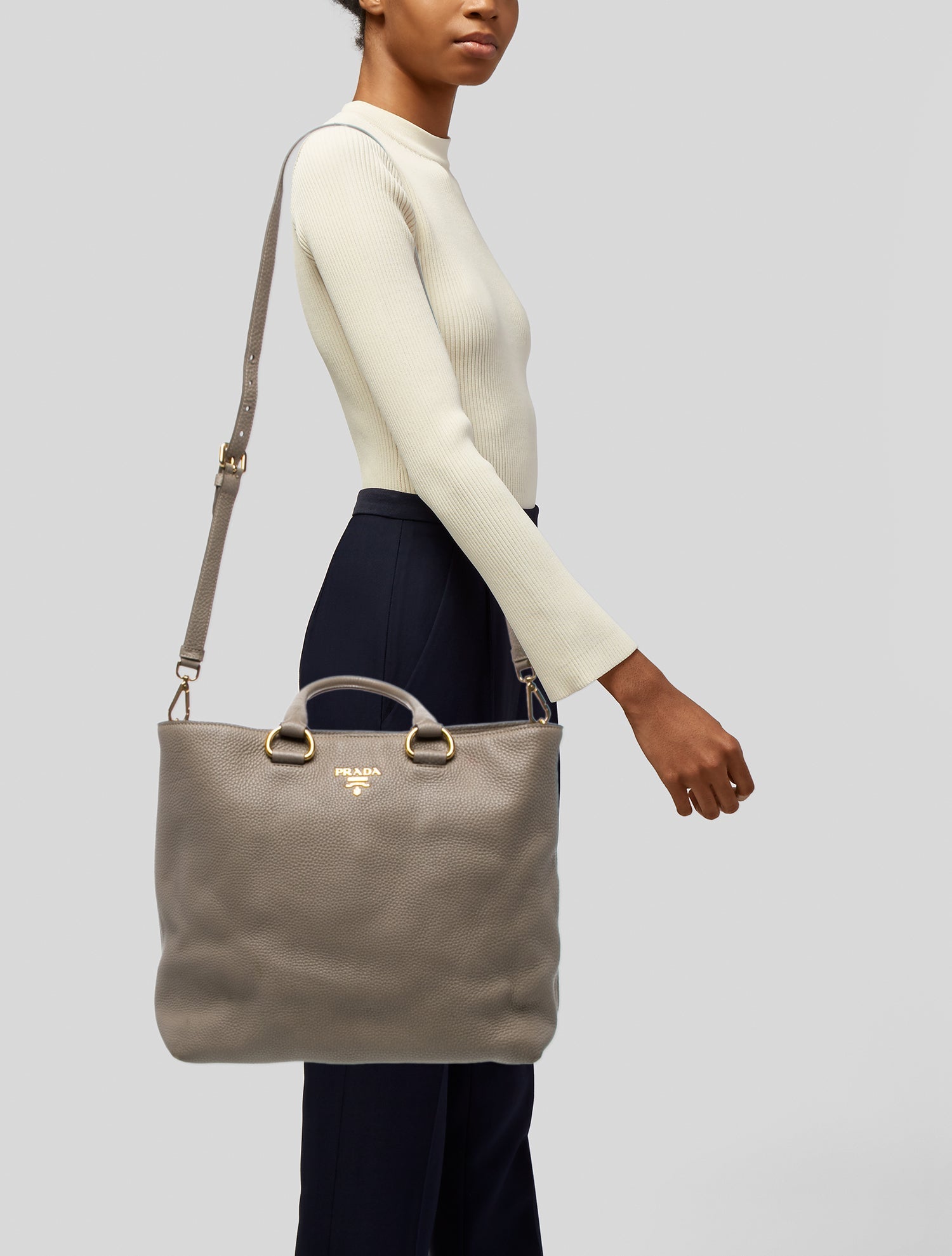 Prada Vitello Daino Leather Phenix