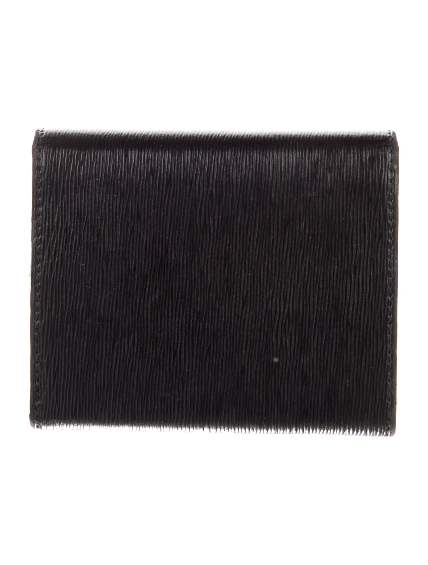 Prada Vitello Move Leather Compact Wallet