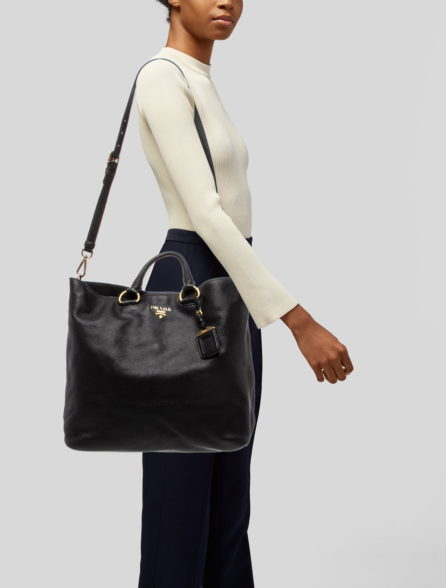 Prada Vitello Daino Leather Phenix