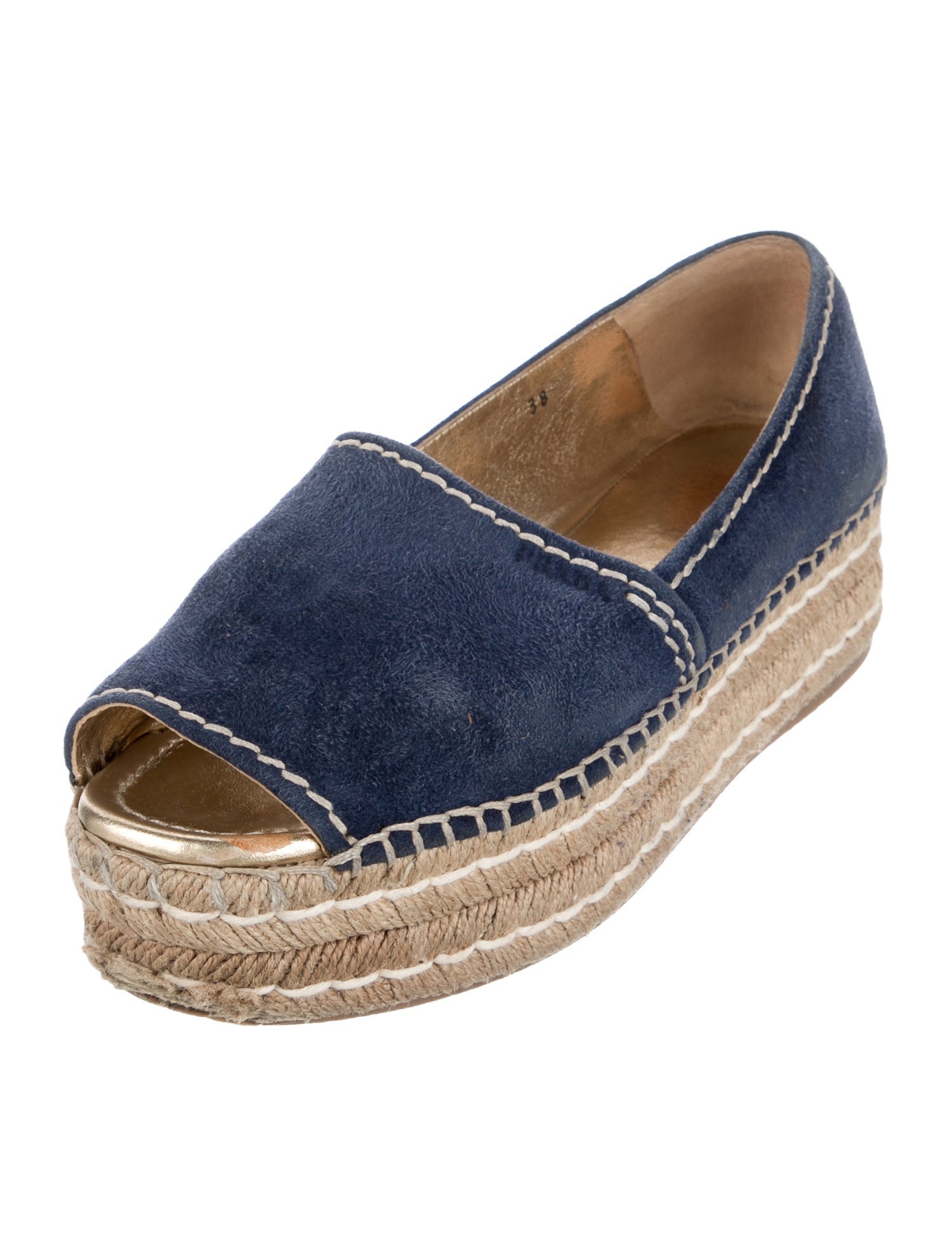 Prada Suede Espadrilles