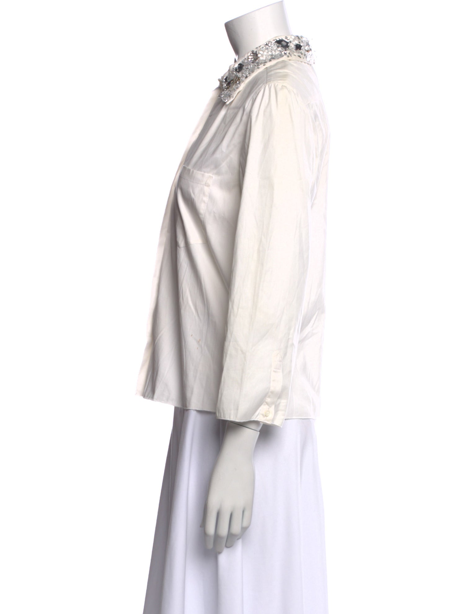 Prada Vintage 2010 Button-Up Top