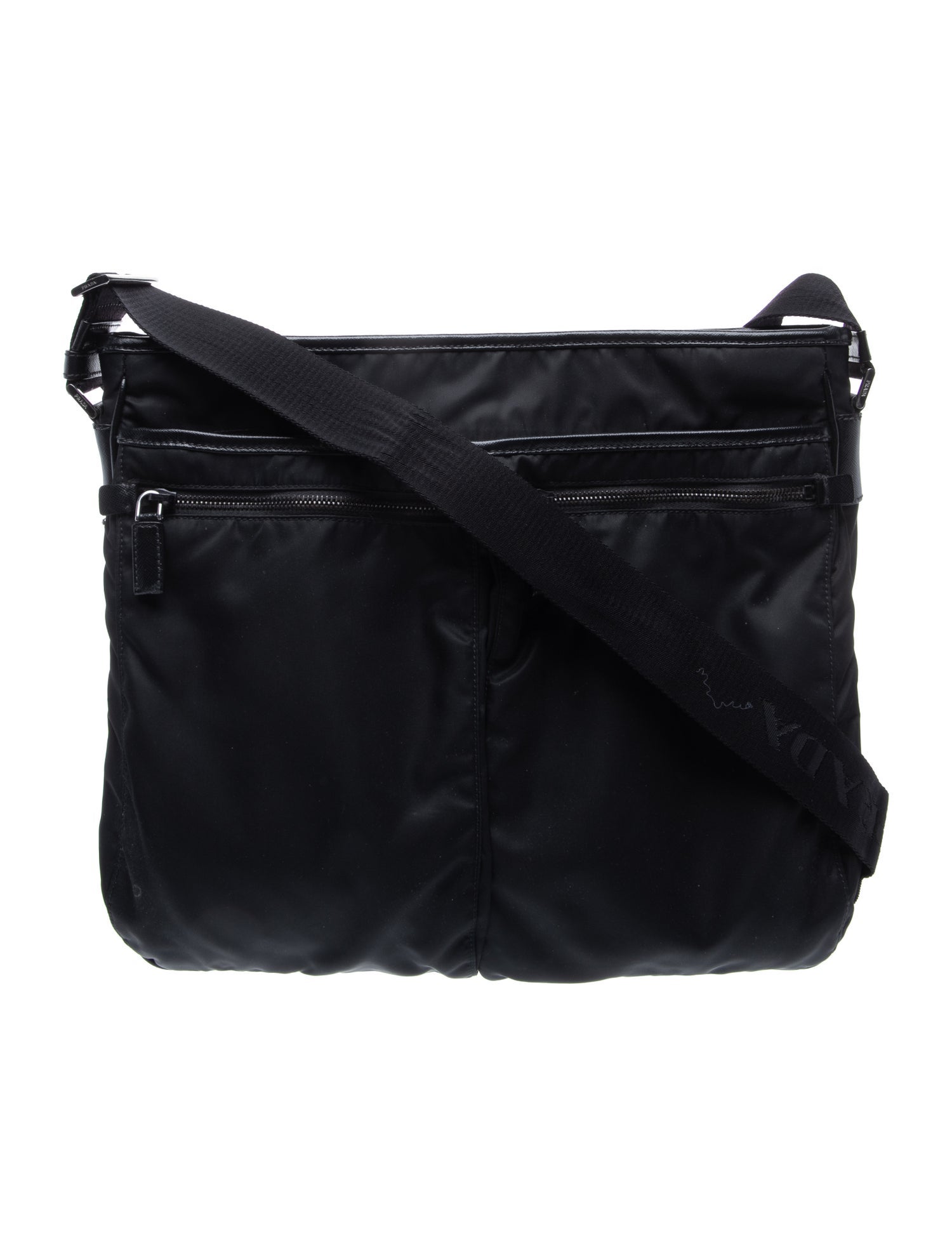 Prada Saffiano Leather Messenger Bag