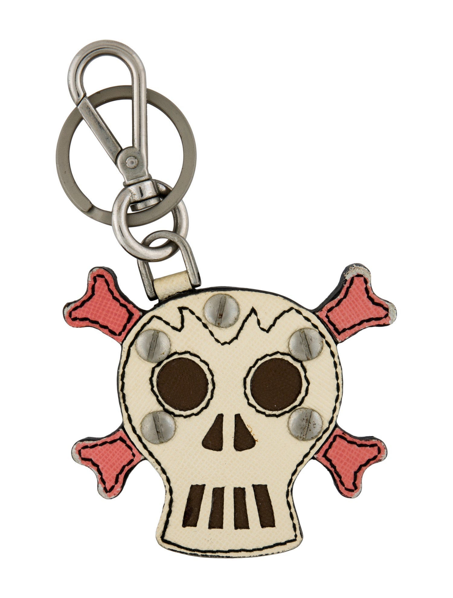 Prada Skull Keychain