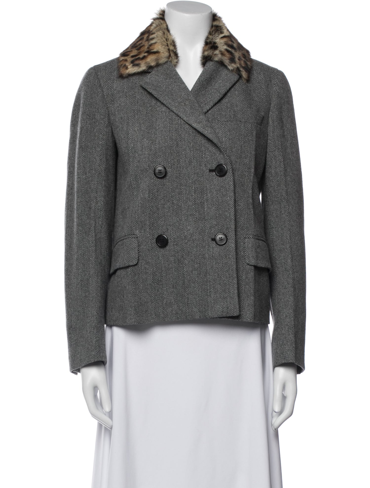 Prada 2016 Virgin Wool Fur Jacket